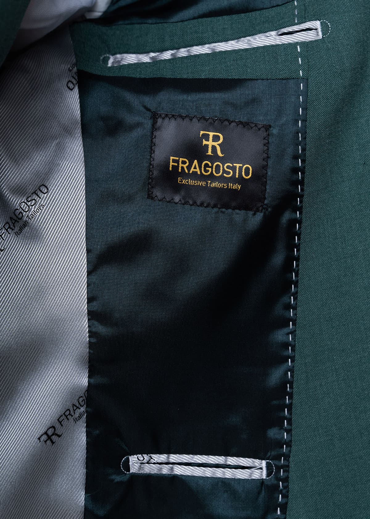 Fragosto 3 Pieces Κοστούμι της σειράς Mason - FRS2425 2506 2 055 Green