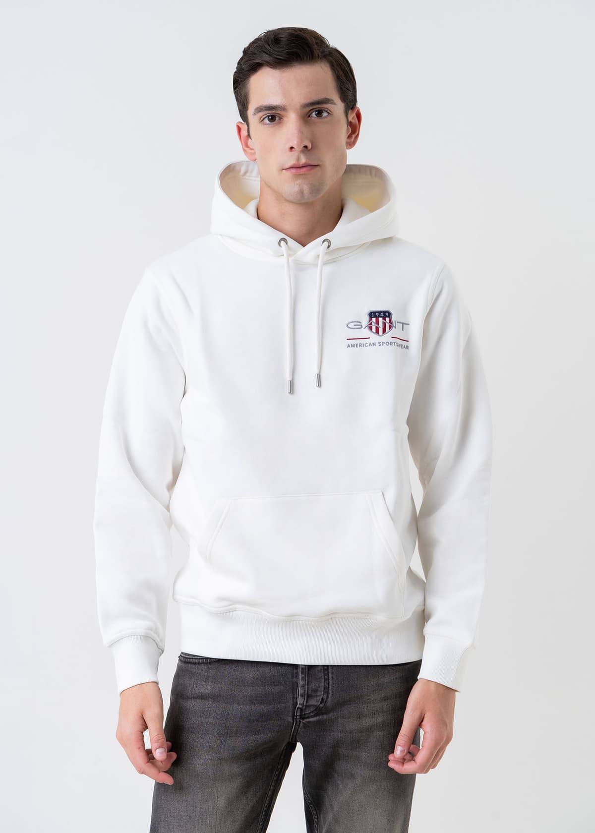 Men's Sweatshirts Gant Ecru