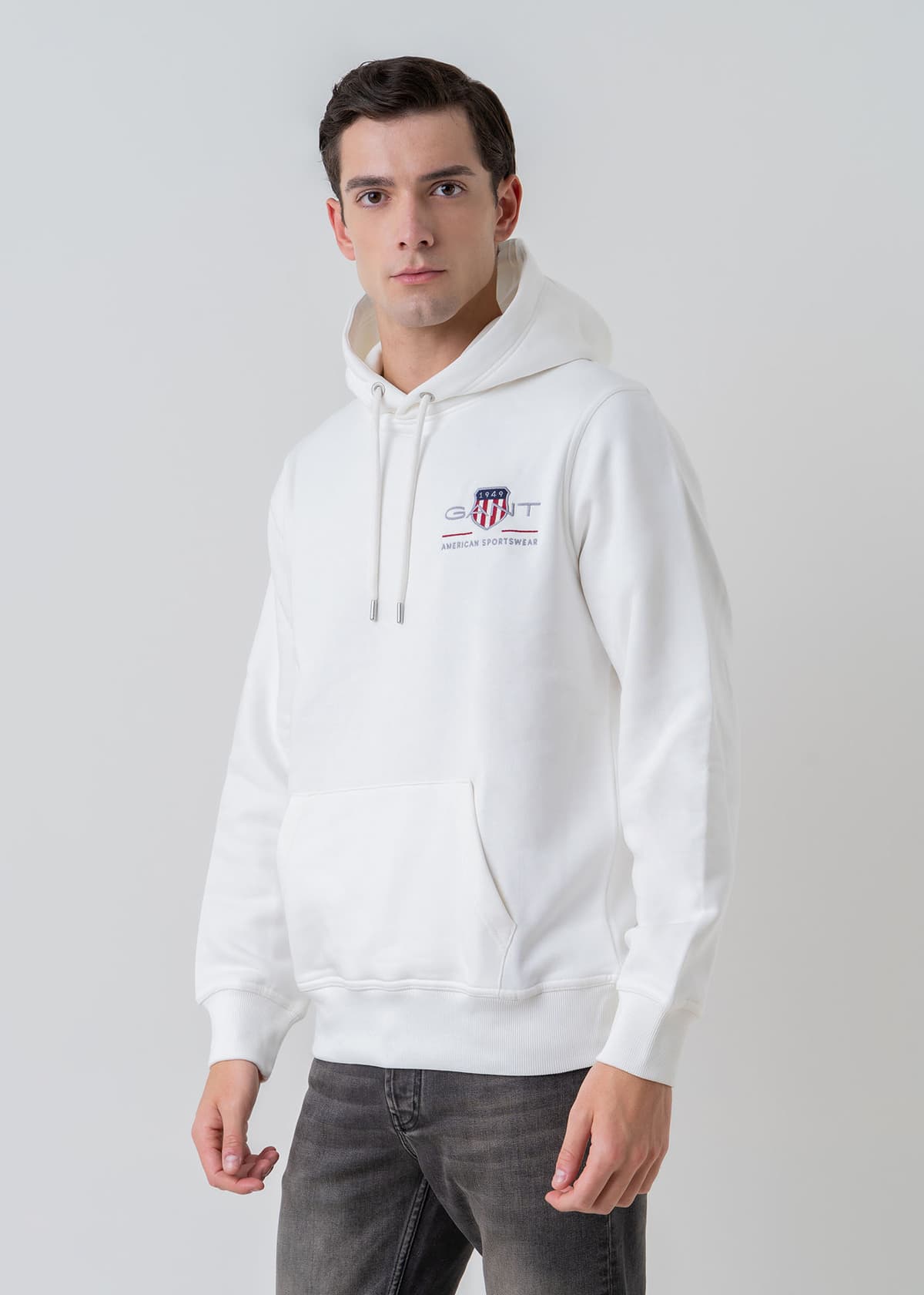 Men's Sweatshirts Gant Ecru