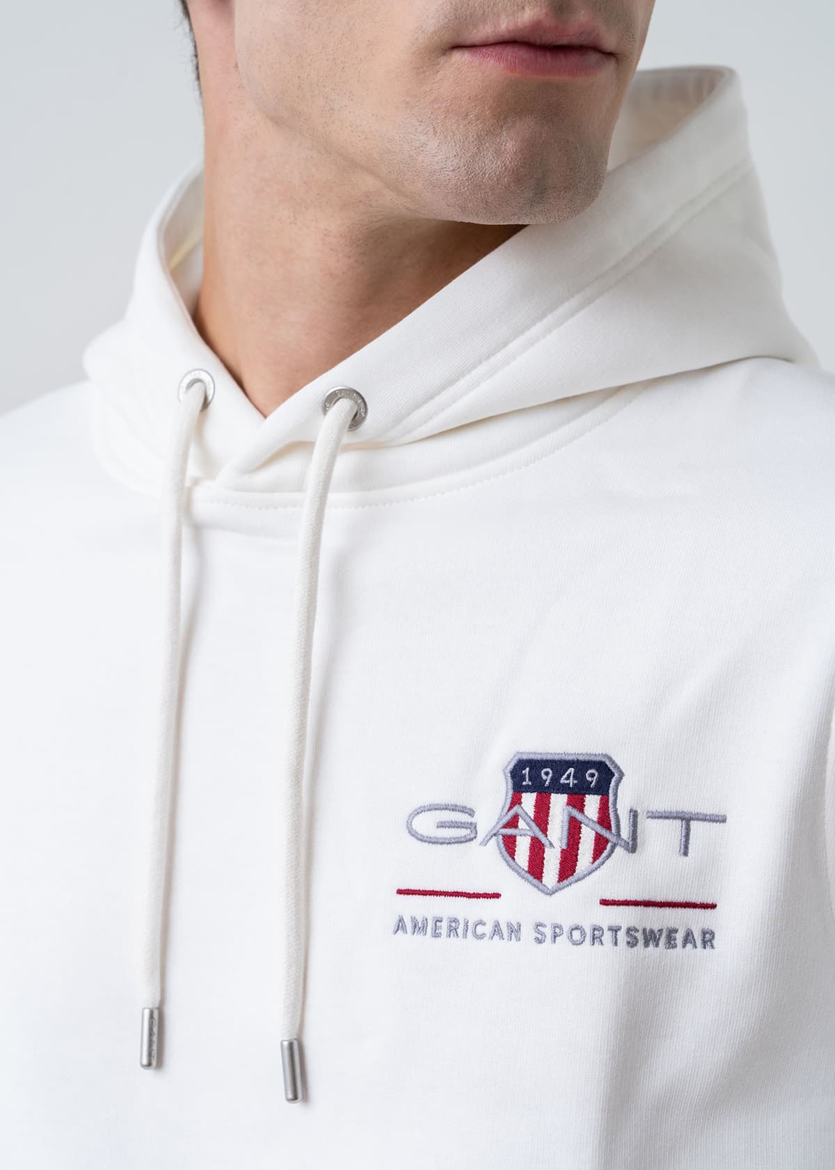 Men's Sweatshirts Gant Ecru