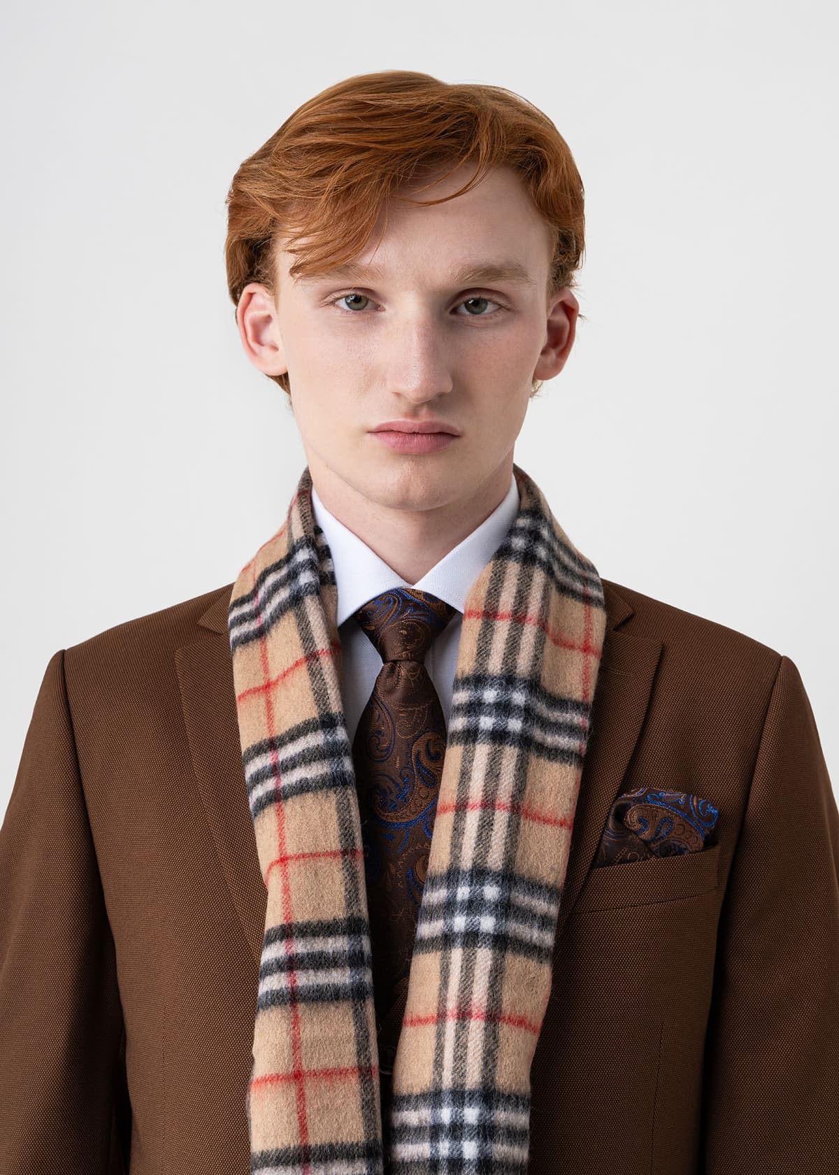 Men's Scarves Fragosto Blue