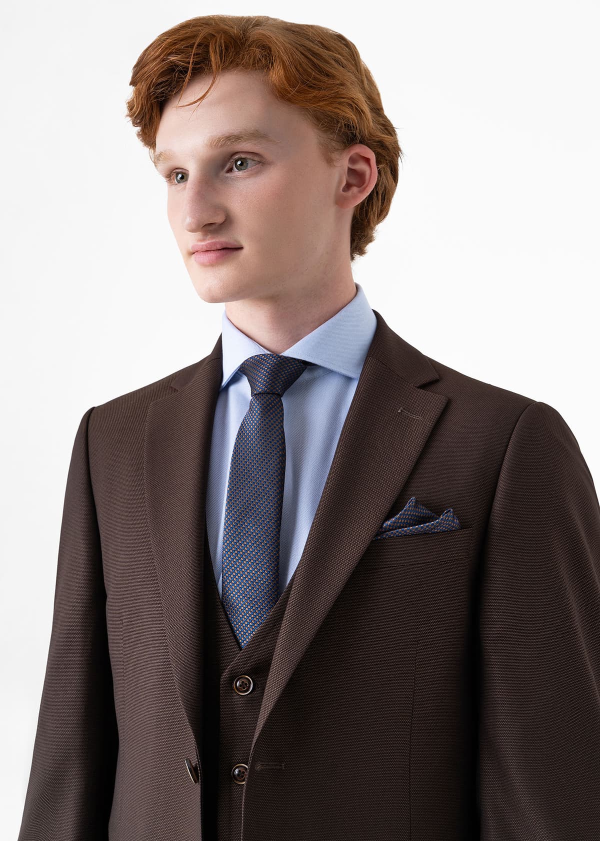 Men's Suits Dino Libero Brown