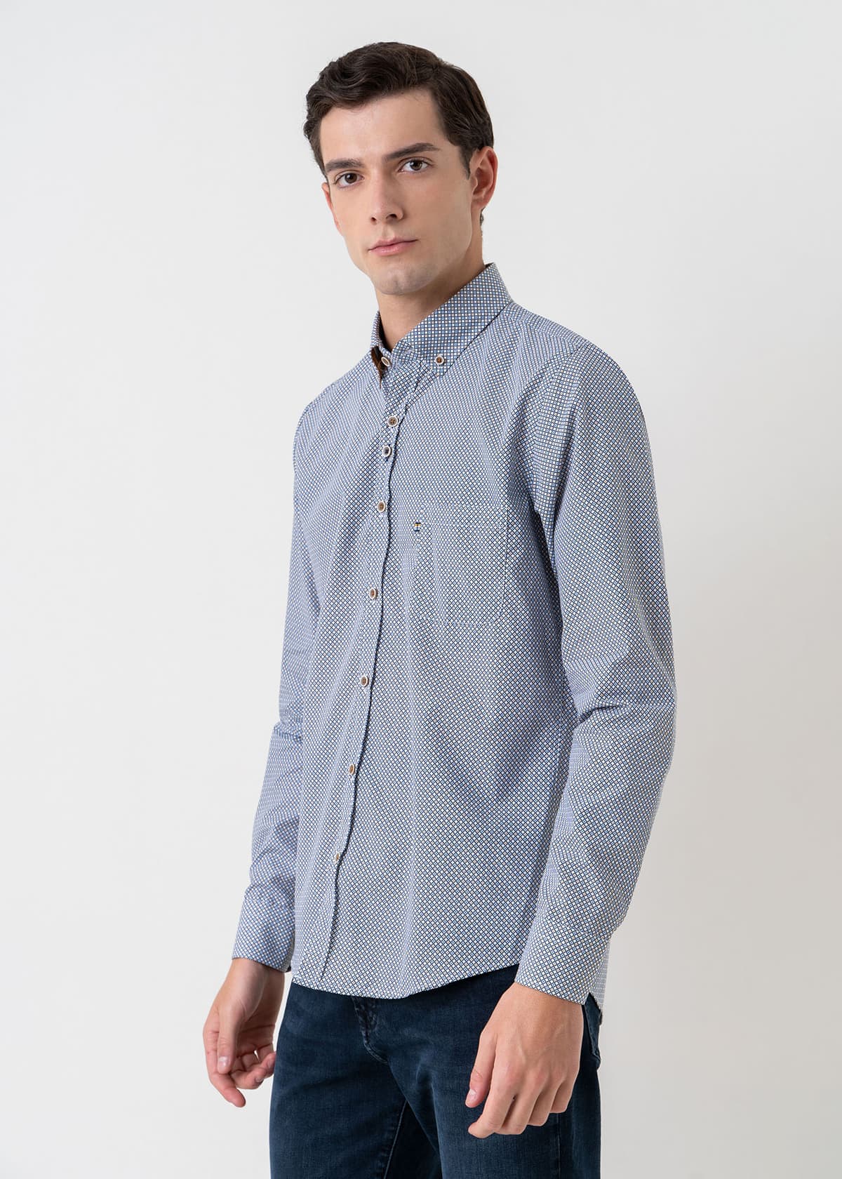 Men's Shirts Begga Brown