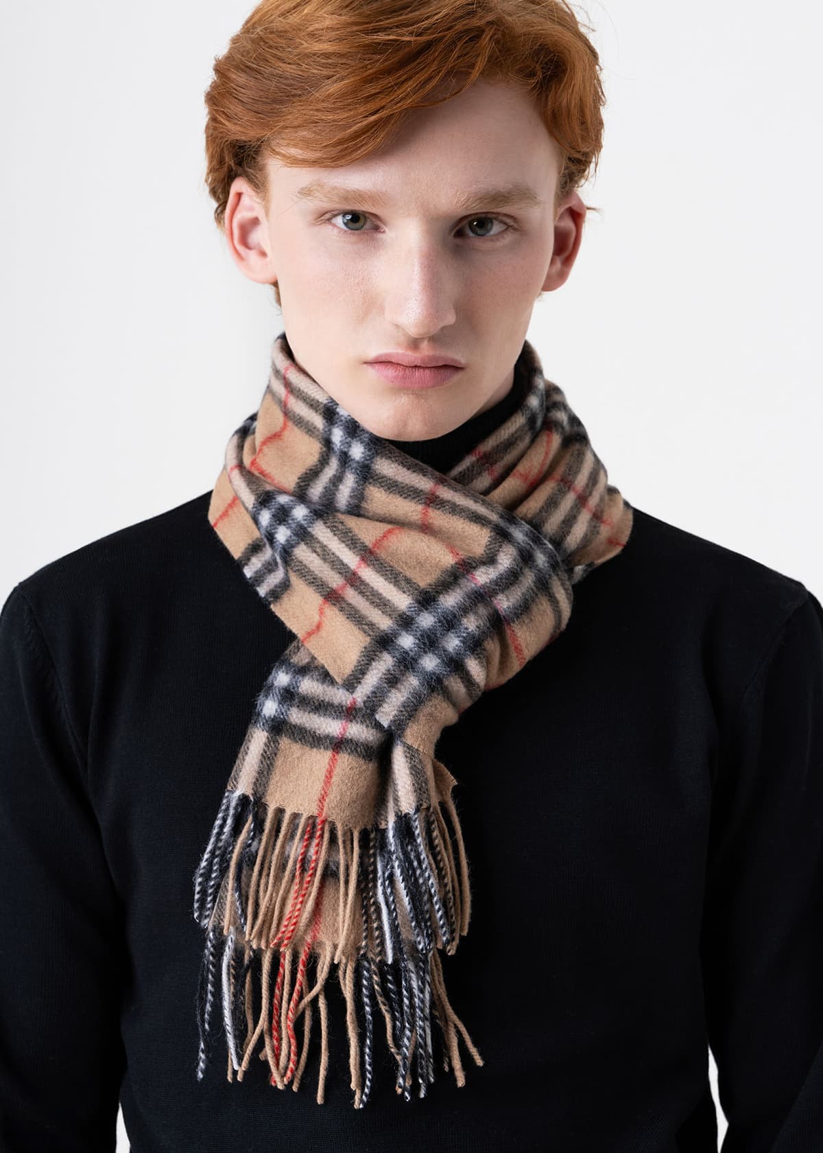Men's Scarves Fragosto Beige