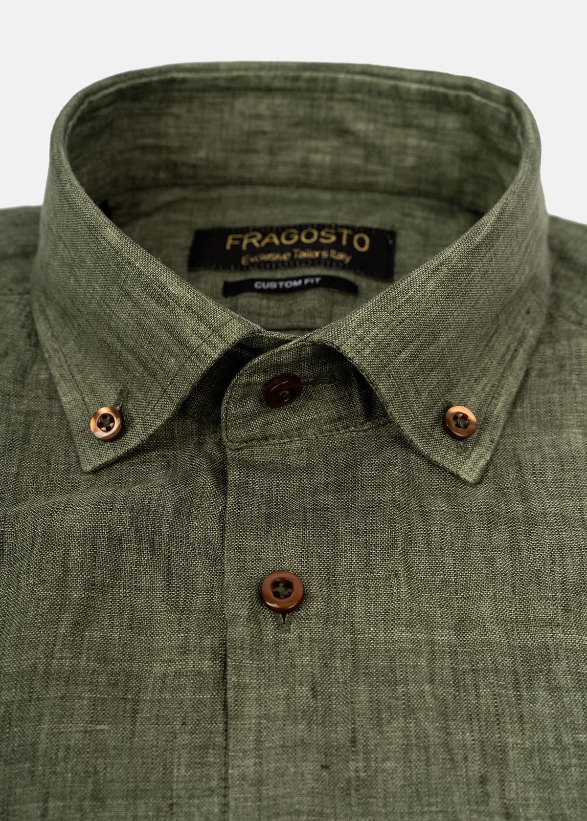 Men's Shirts Fragosto Green