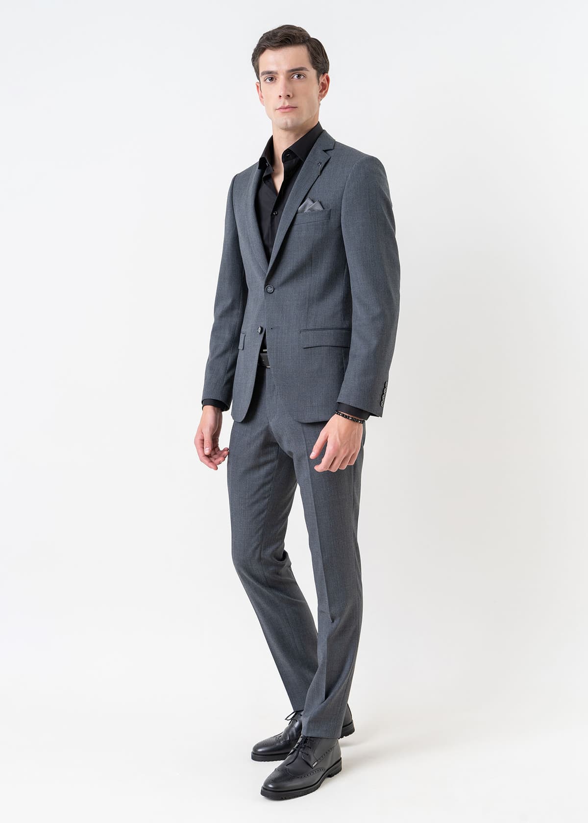 Men's Suits Fragosto Gray