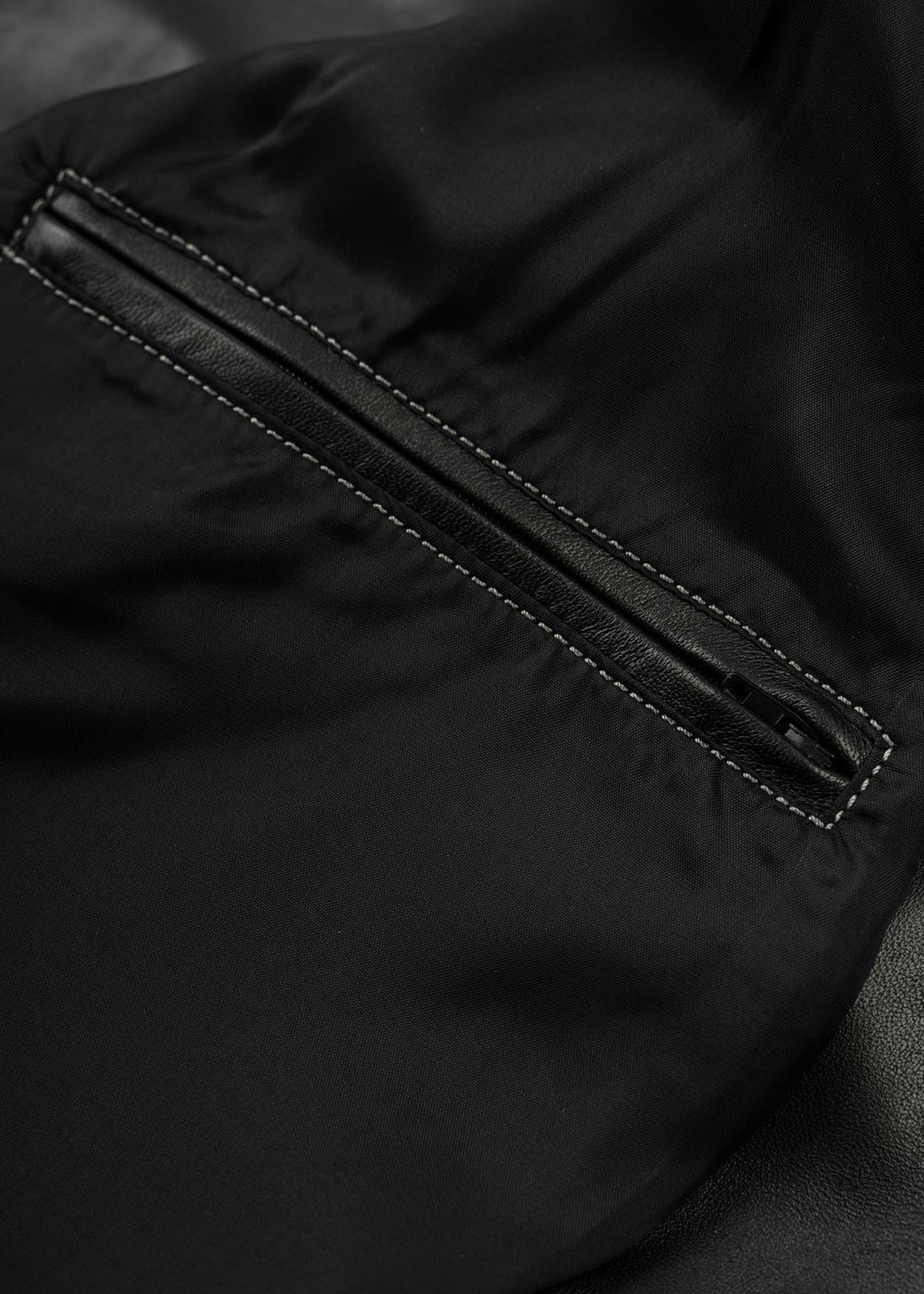 Men's Leather Jackets Arma Black