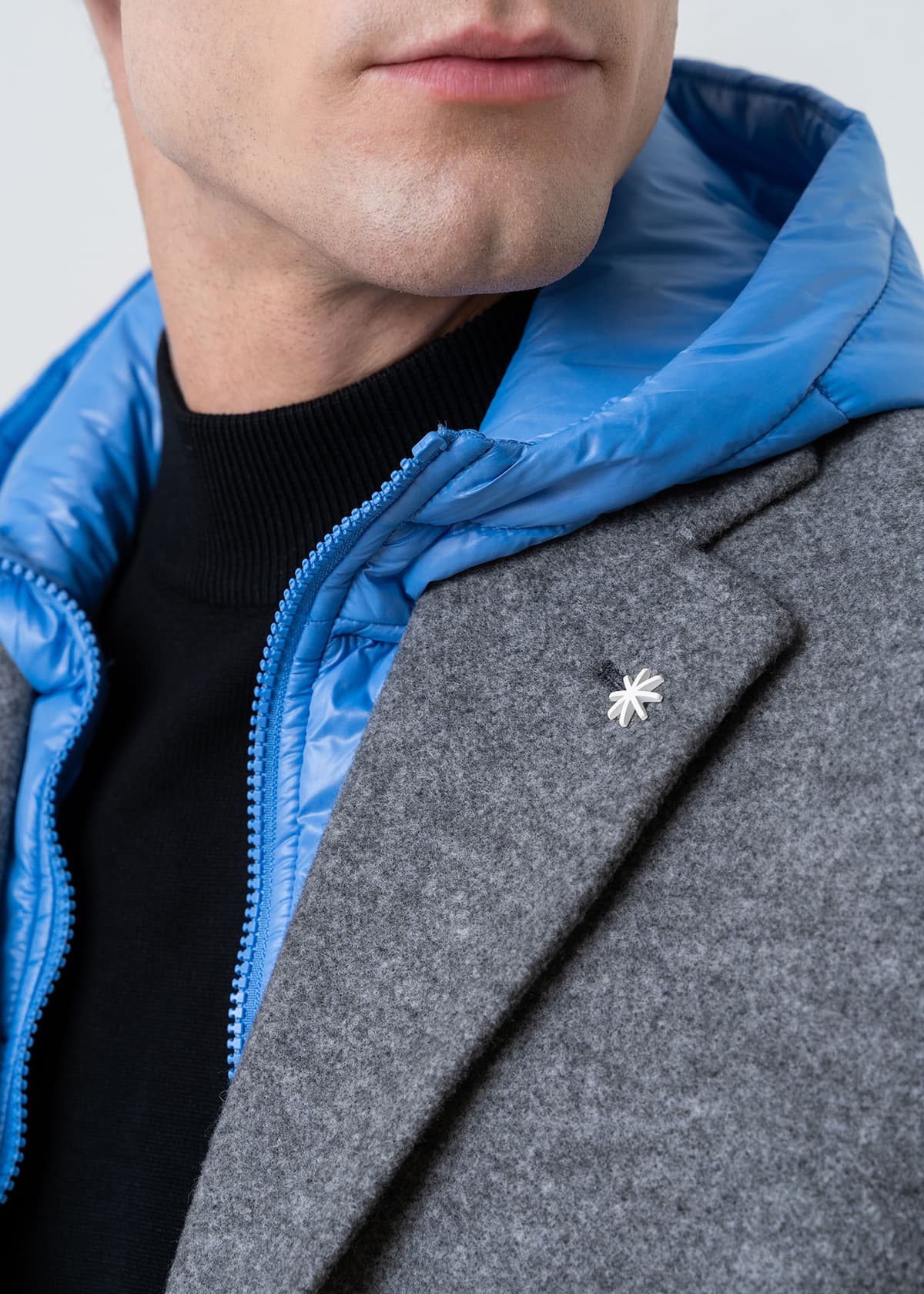 Men's Coats Manuel Ritz Gray