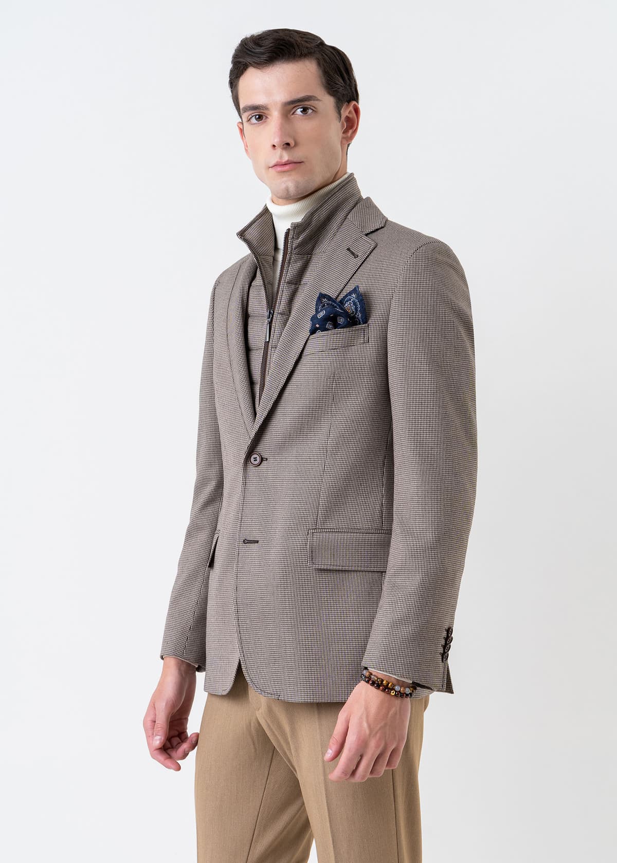 Men's Blazers Guy Laroche Brown