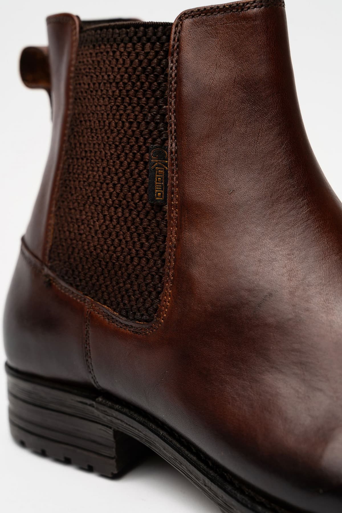 Men's Ankle Boots GK uomo Brown