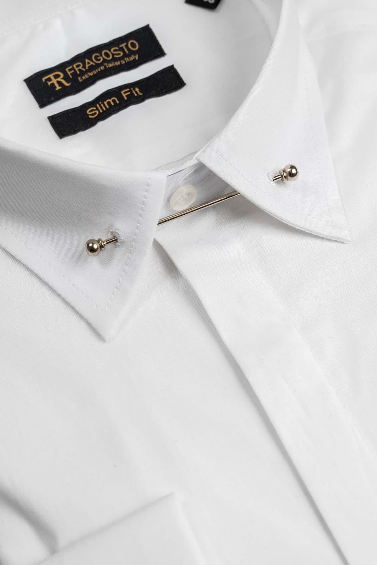 Men's Shirts Fragosto White