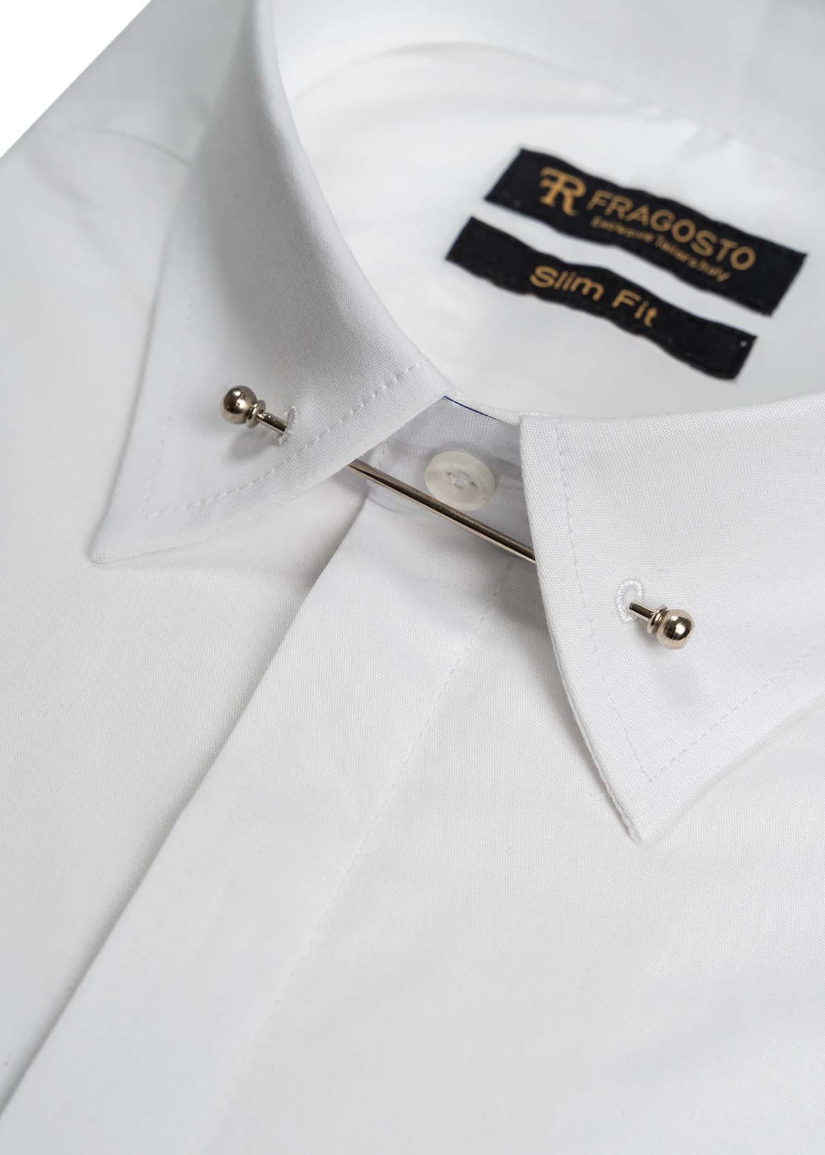 Men's Shirts Fragosto White
