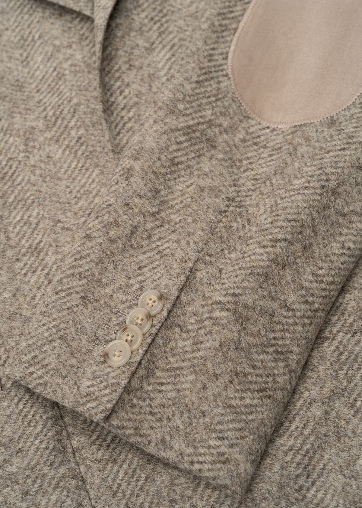 Men's Blazers Boss Ecru