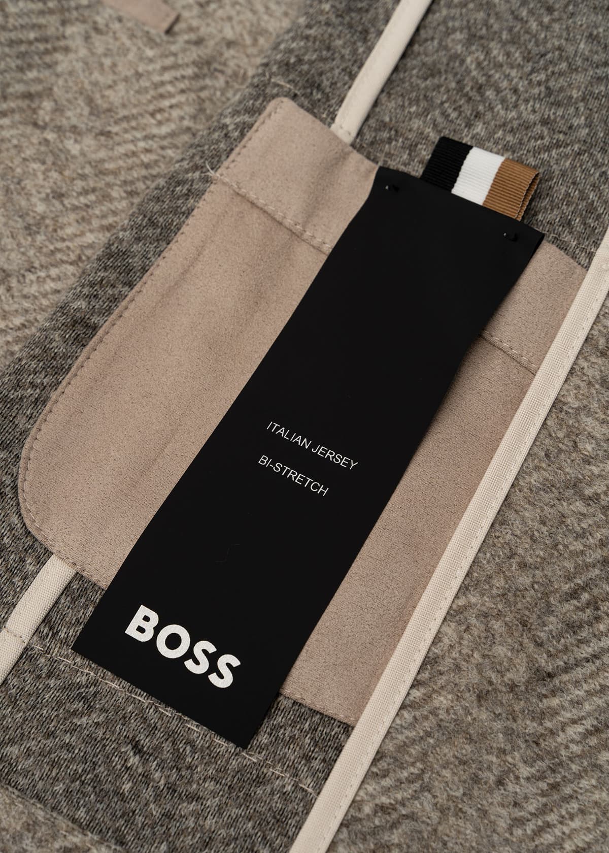 Men's Blazers Boss Ecru