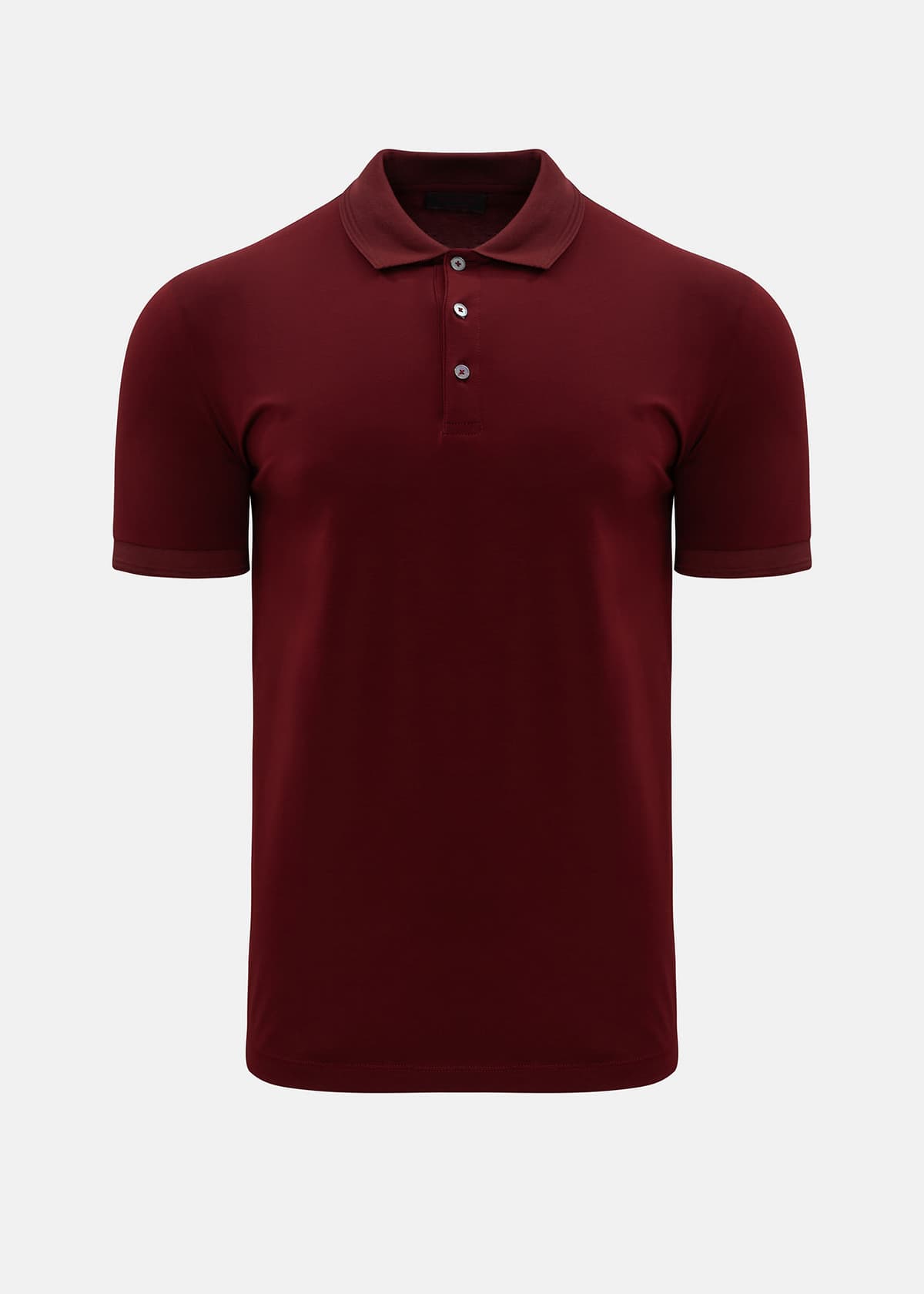 Nino Marini Polo Μπλούζα της σειράς Piqué - 1S300 00315 Bordo