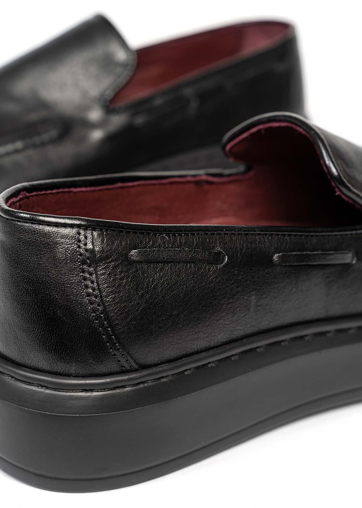 Alessandro Rossi Δερμάτινα Loafers Παπούτσια - AR1871 990 Black