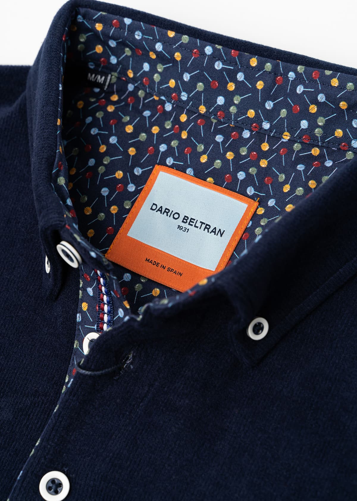 Dario Beltran Polo Μπλούζα της σειράς Classic - 3640 643 Blue