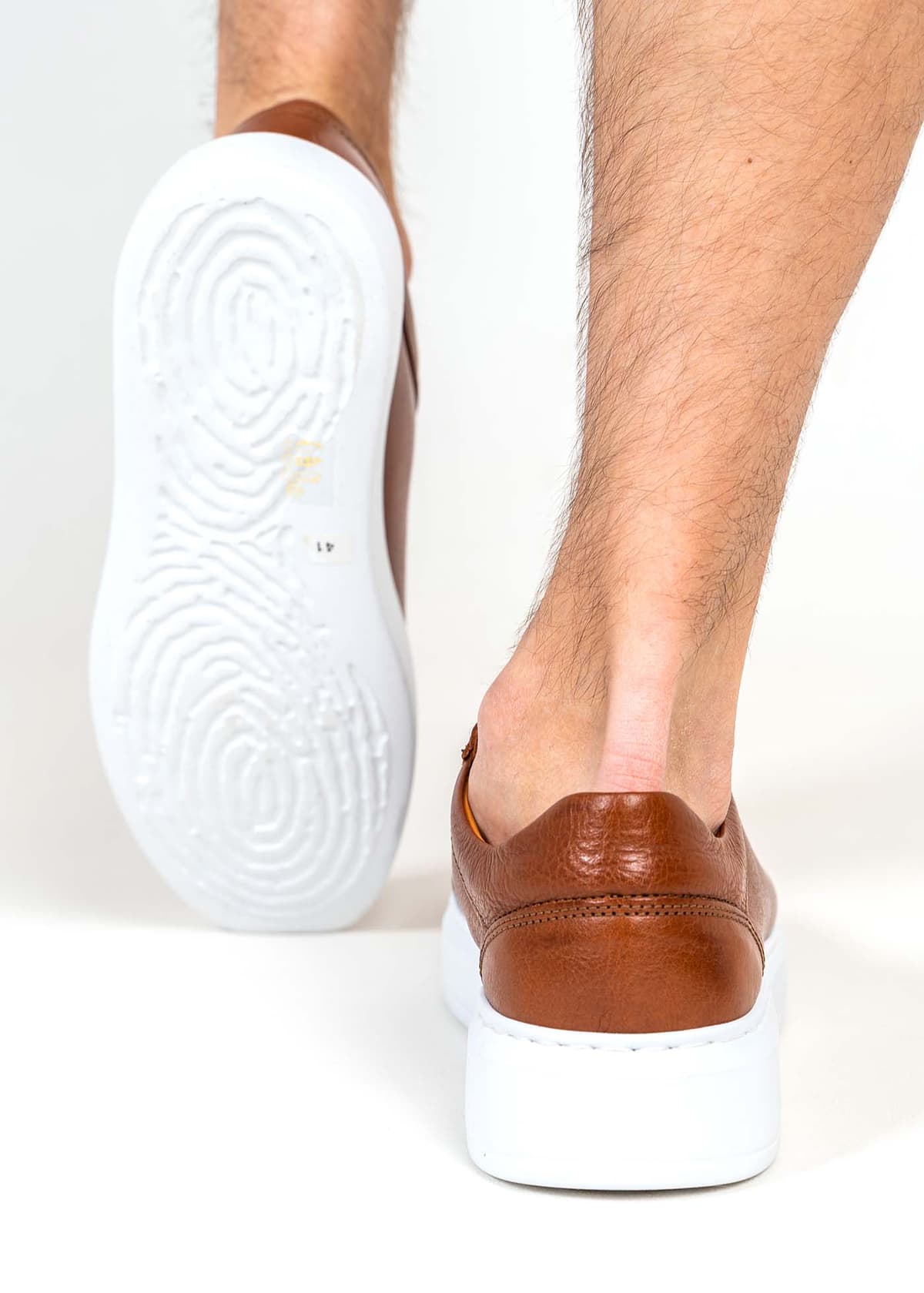 Men's Sneakers Alessandro Rossi Brown