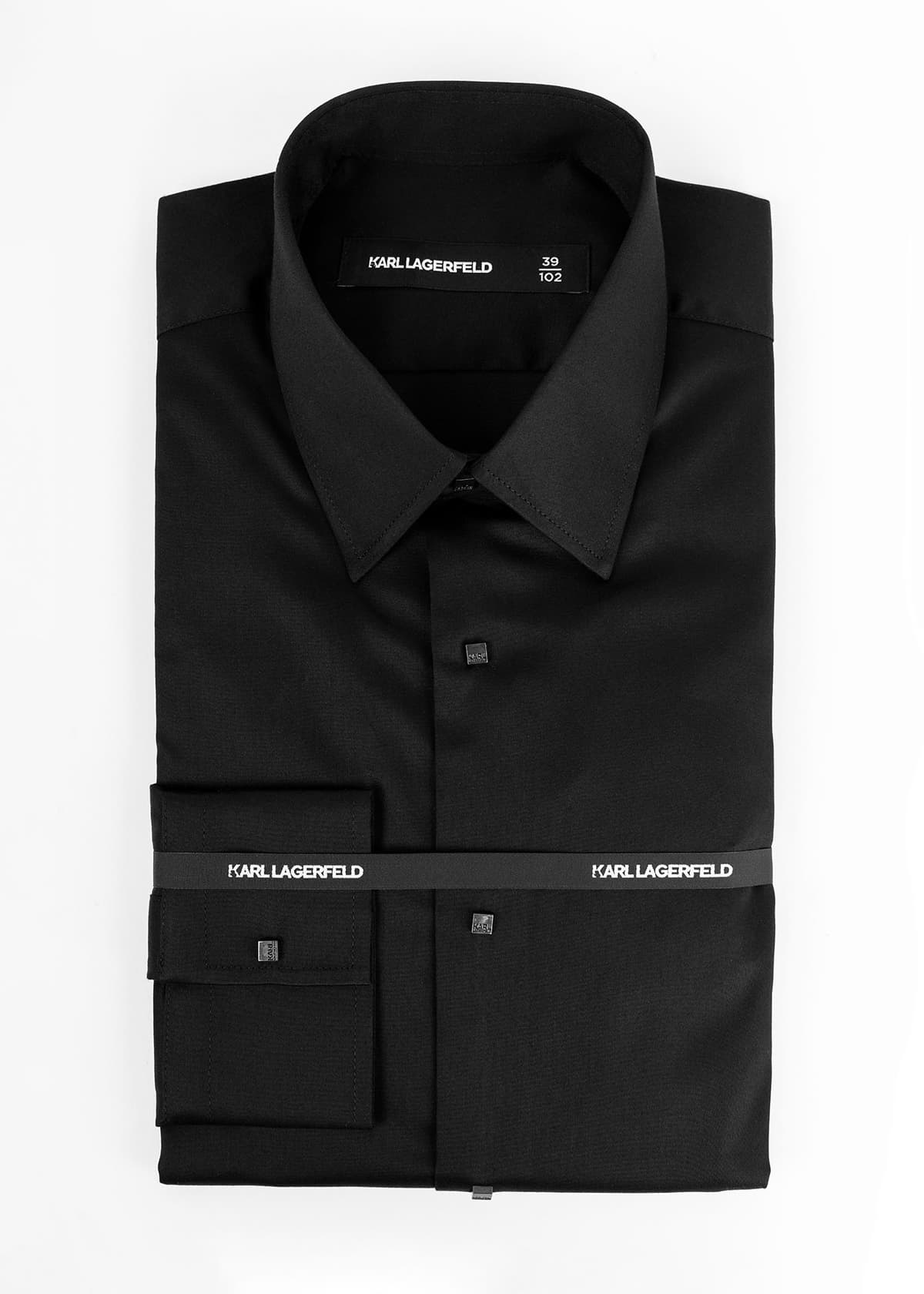 Men's Shirts Karl Lagerfeld Black