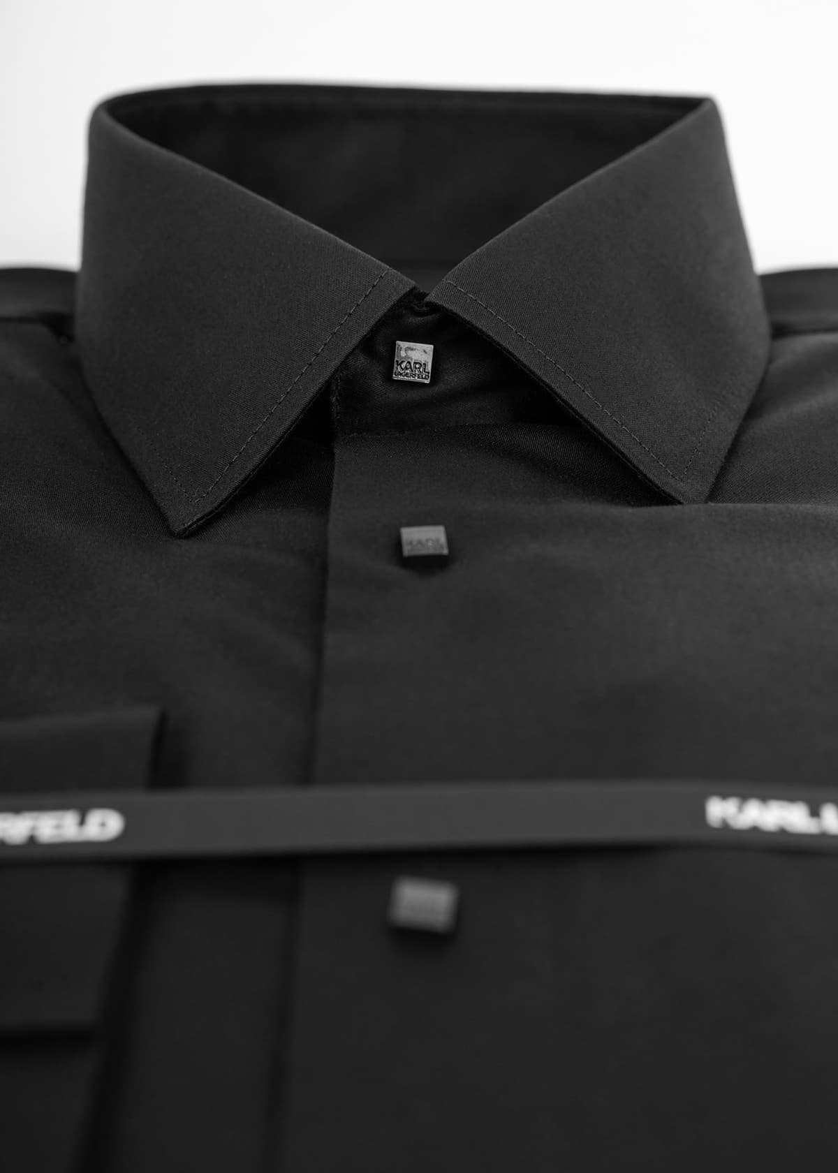 Men's Shirts Karl Lagerfeld Black