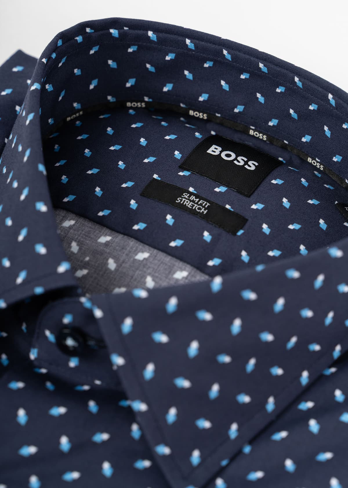 Men's Shirts Boss Blue