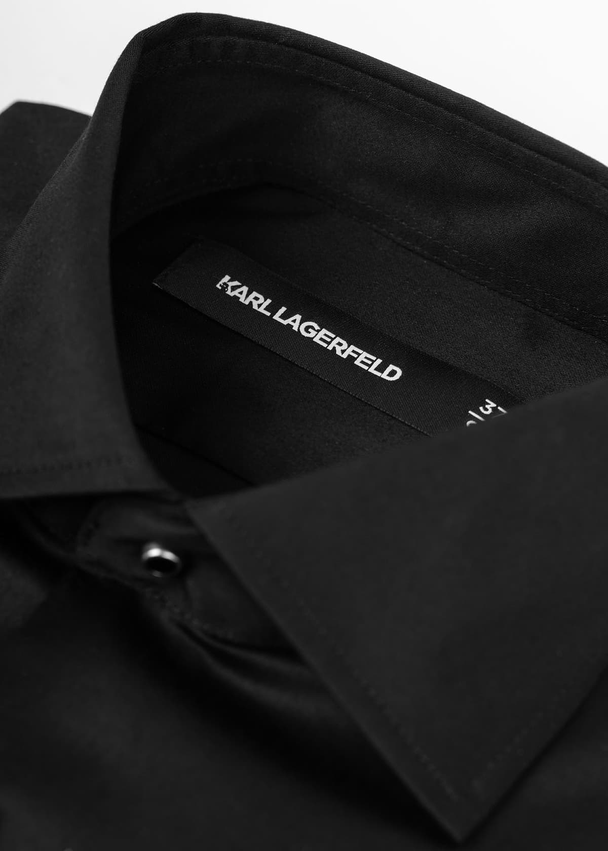 Men's Shirts Karl Lagerfeld Black