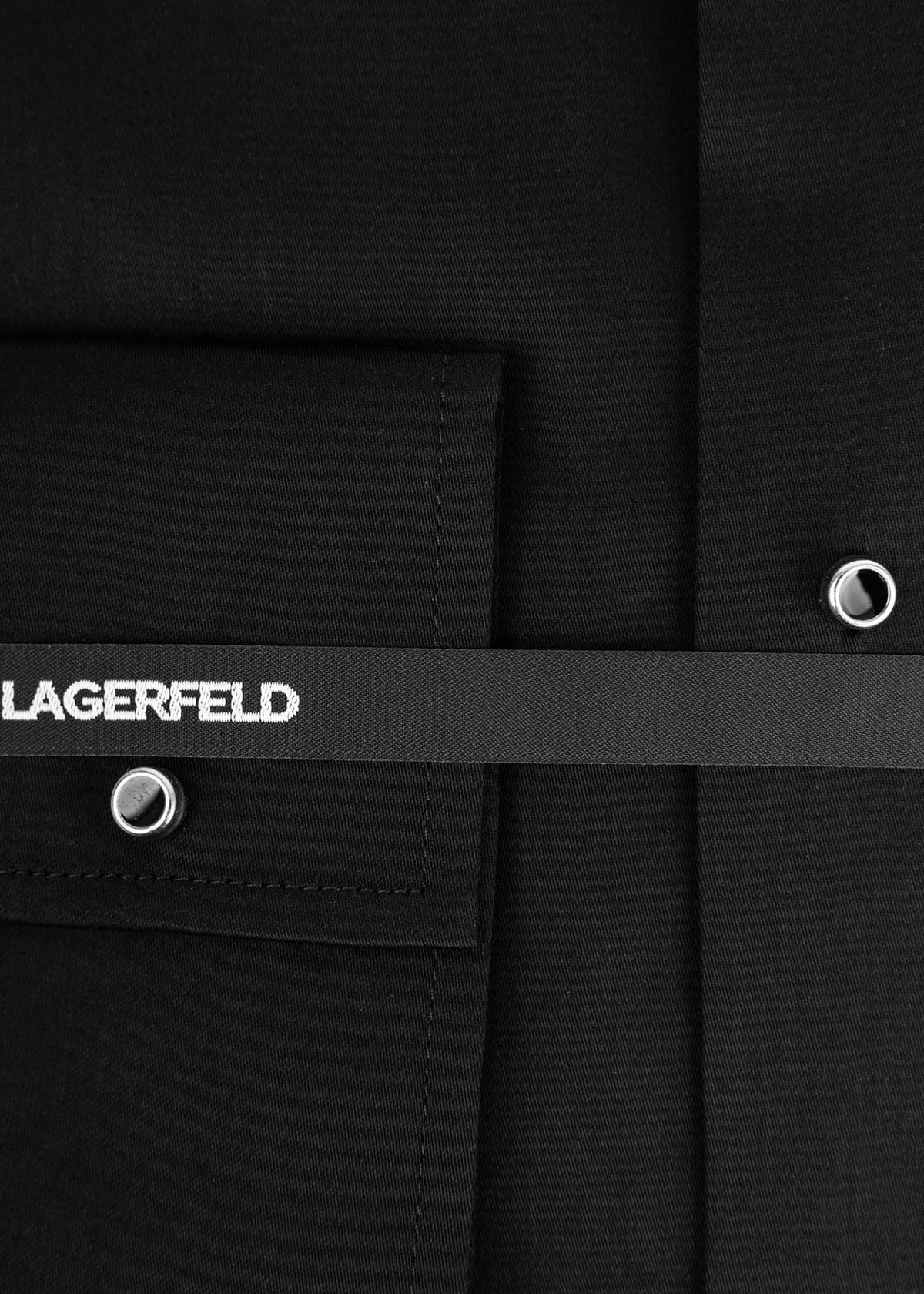 Men's Shirts Karl Lagerfeld Black