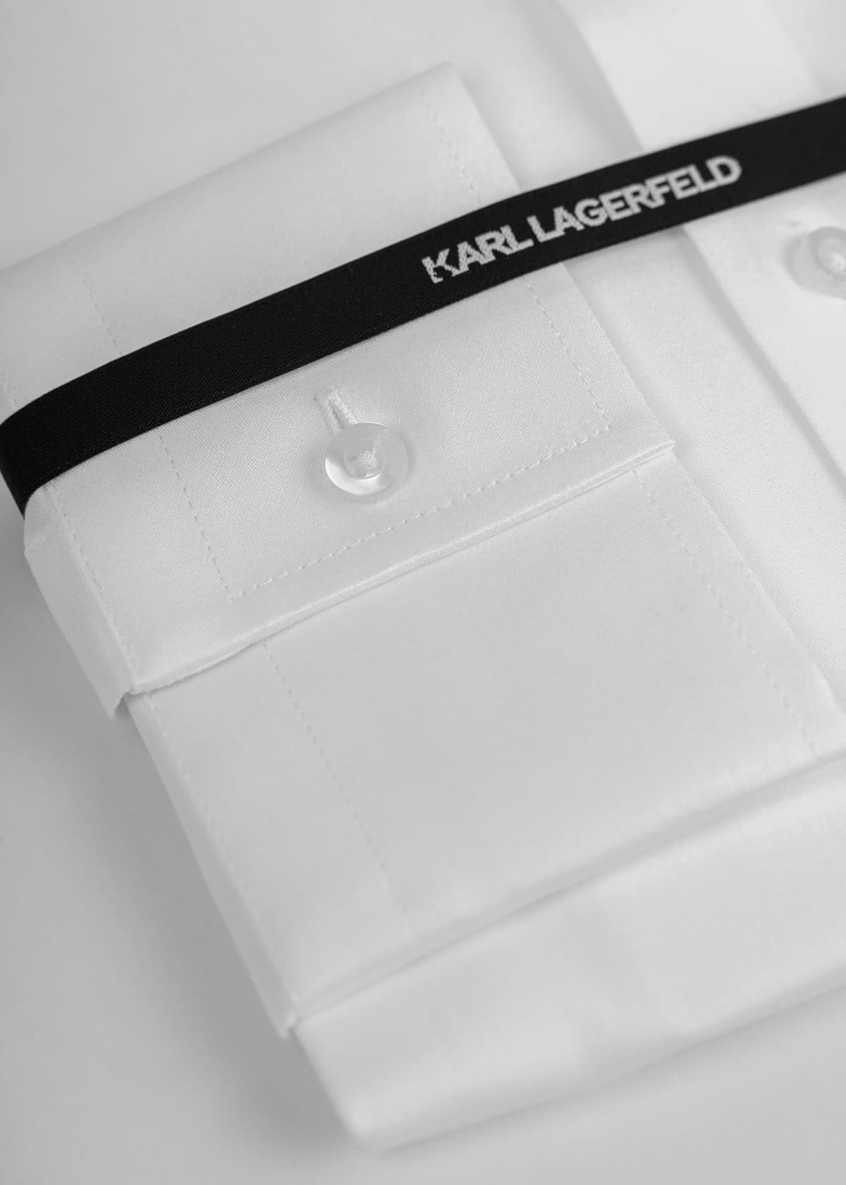 Karl Lagerfeld Πουκάμισο της σειράς Basic - 605038 552602 10 White