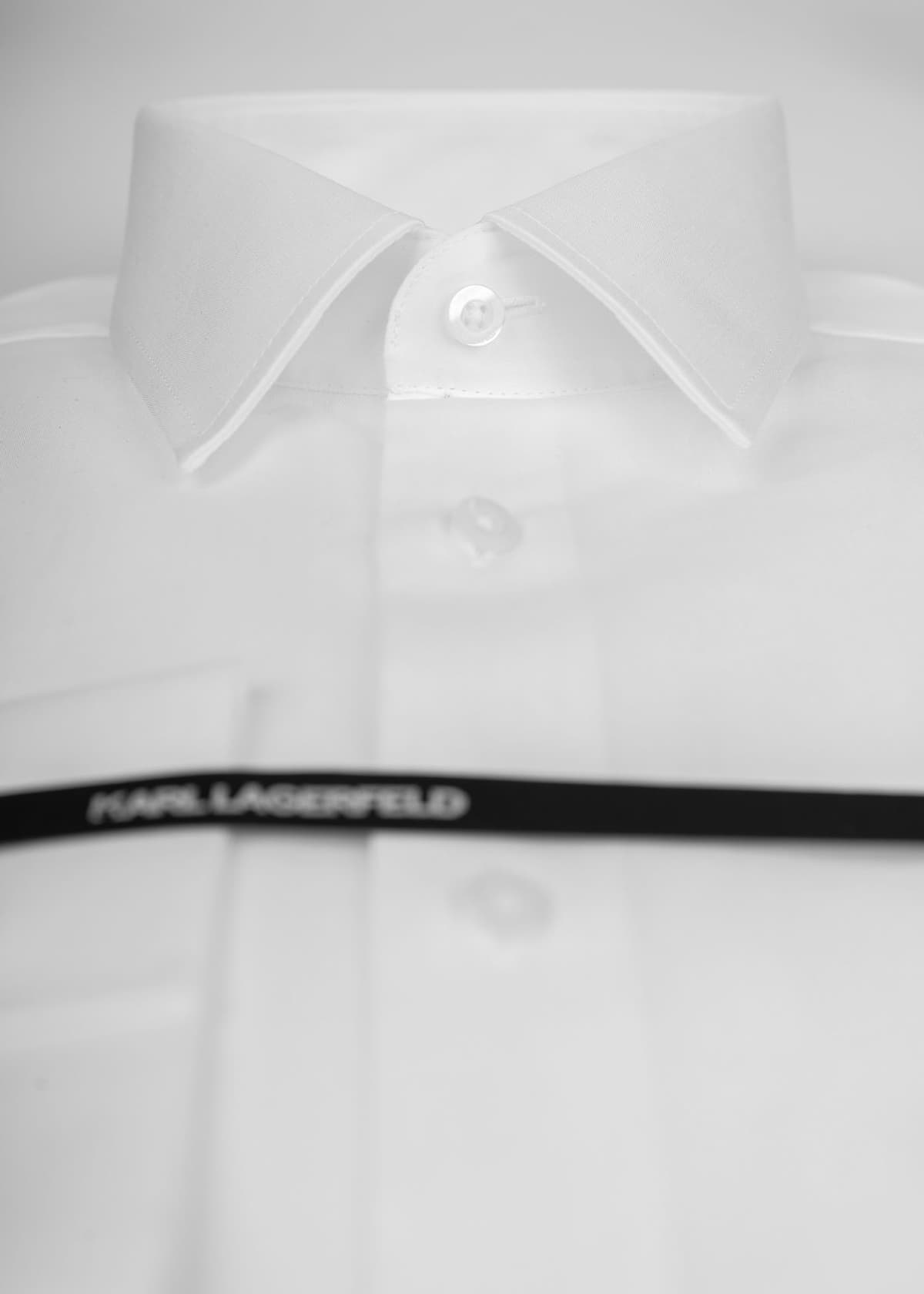 Karl Lagerfeld Πουκάμισο της σειράς Basic - 605038 552602 10 White