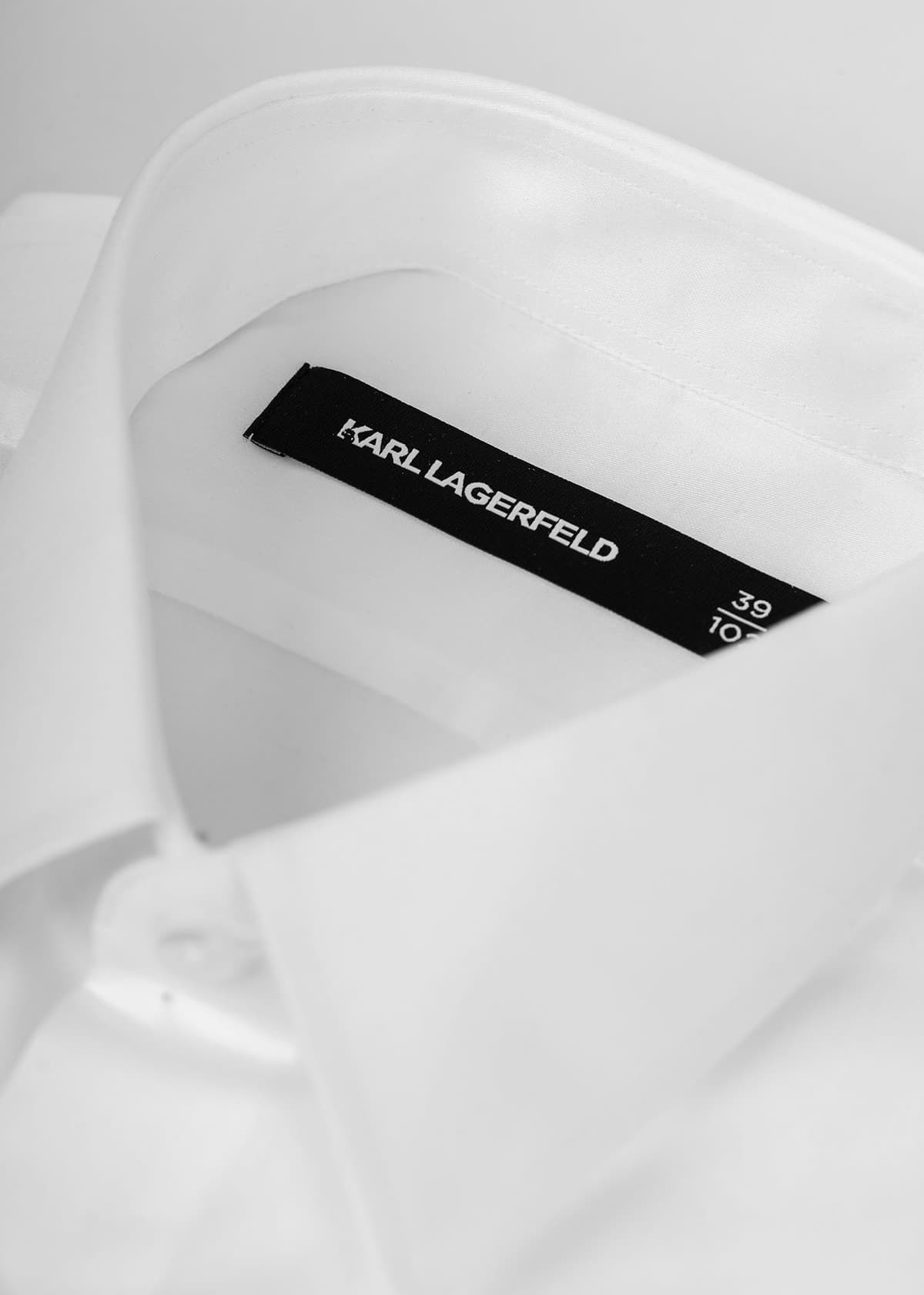 Karl Lagerfeld Πουκάμισο της σειράς Basic - 605038 552602 10 White