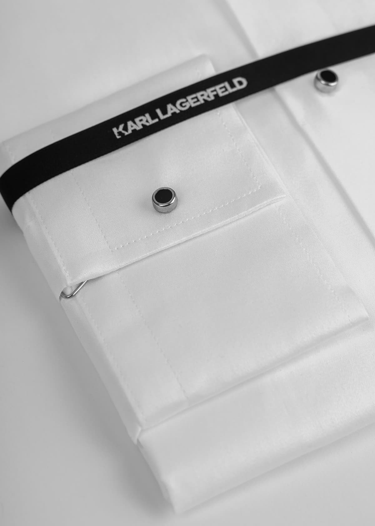 Men's Shirts Karl Lagerfeld White