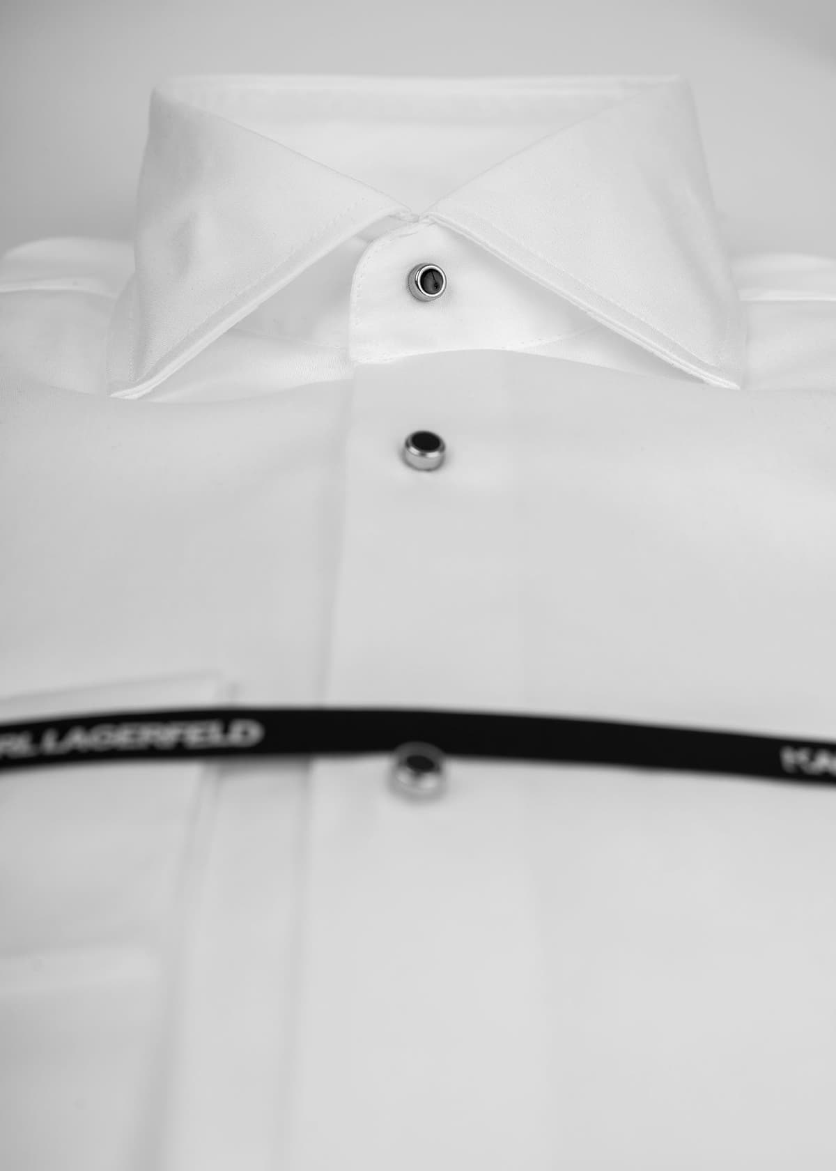 Men's Shirts Karl Lagerfeld White