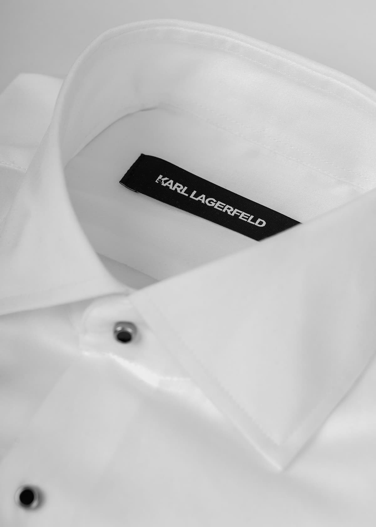 Men's Shirts Karl Lagerfeld White