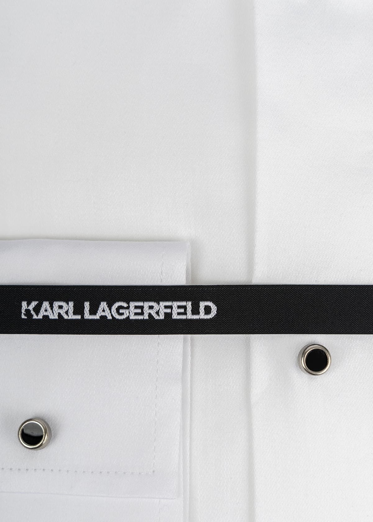 Men's Shirts Karl Lagerfeld White