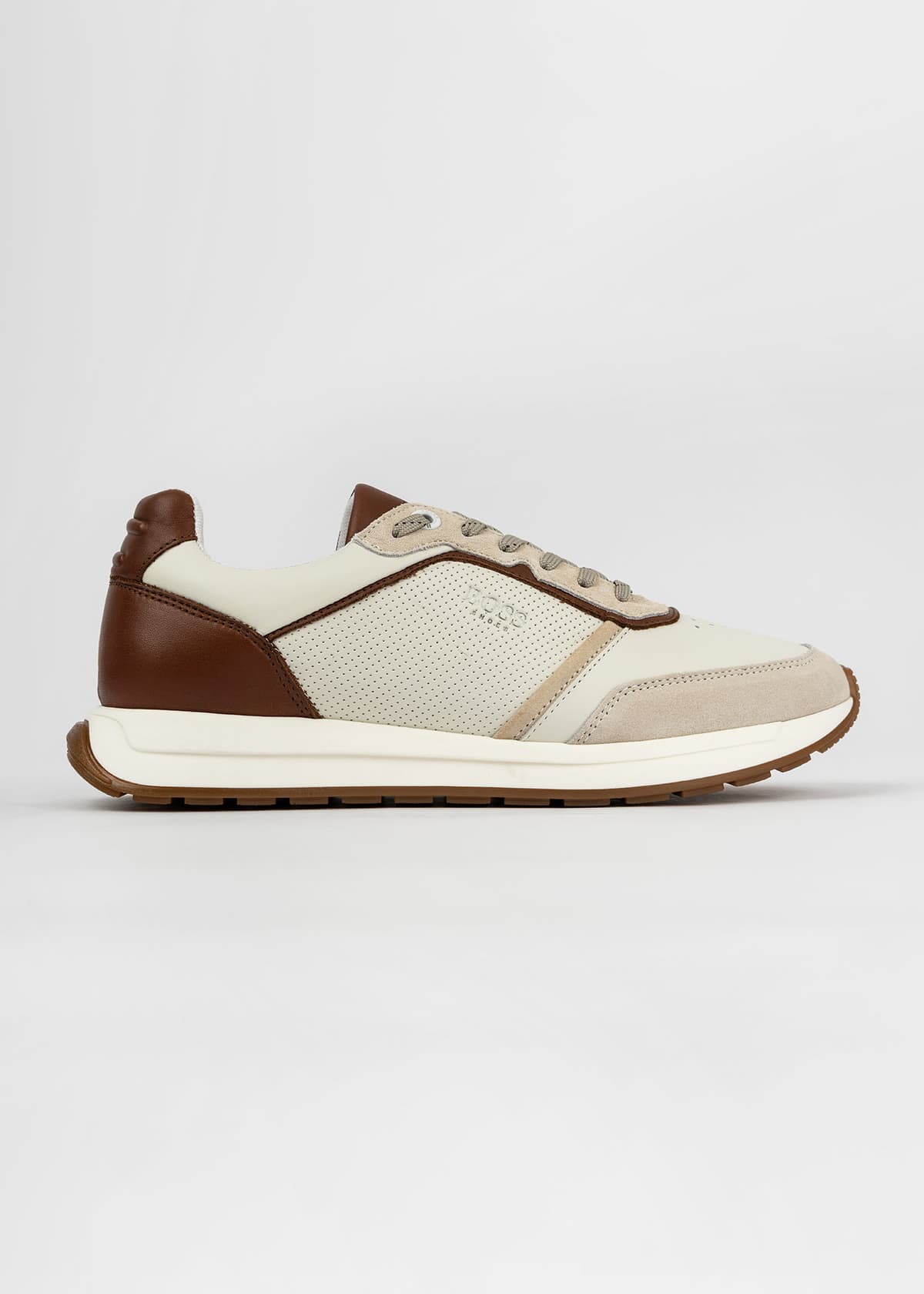 Men's Sneakers Boss Shoes Brown