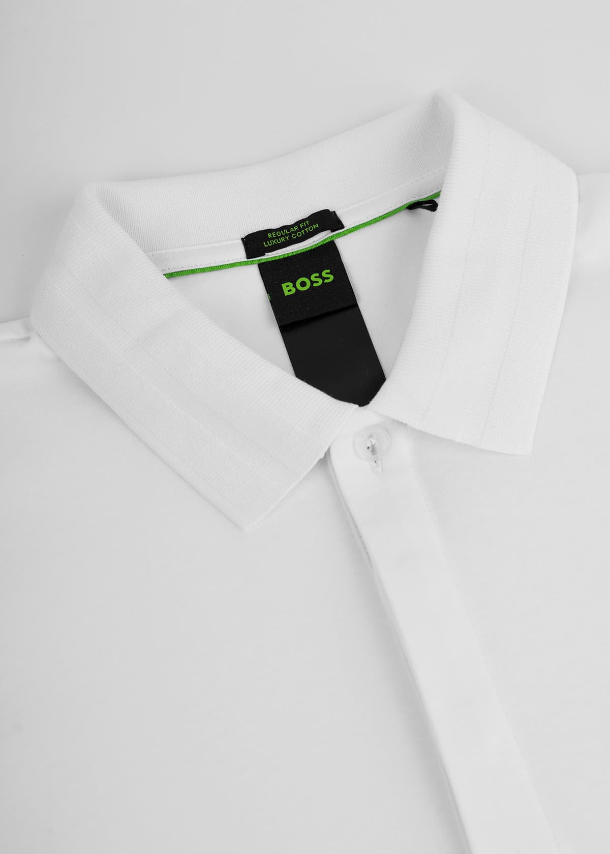 Men's Polo Shirts Boss White