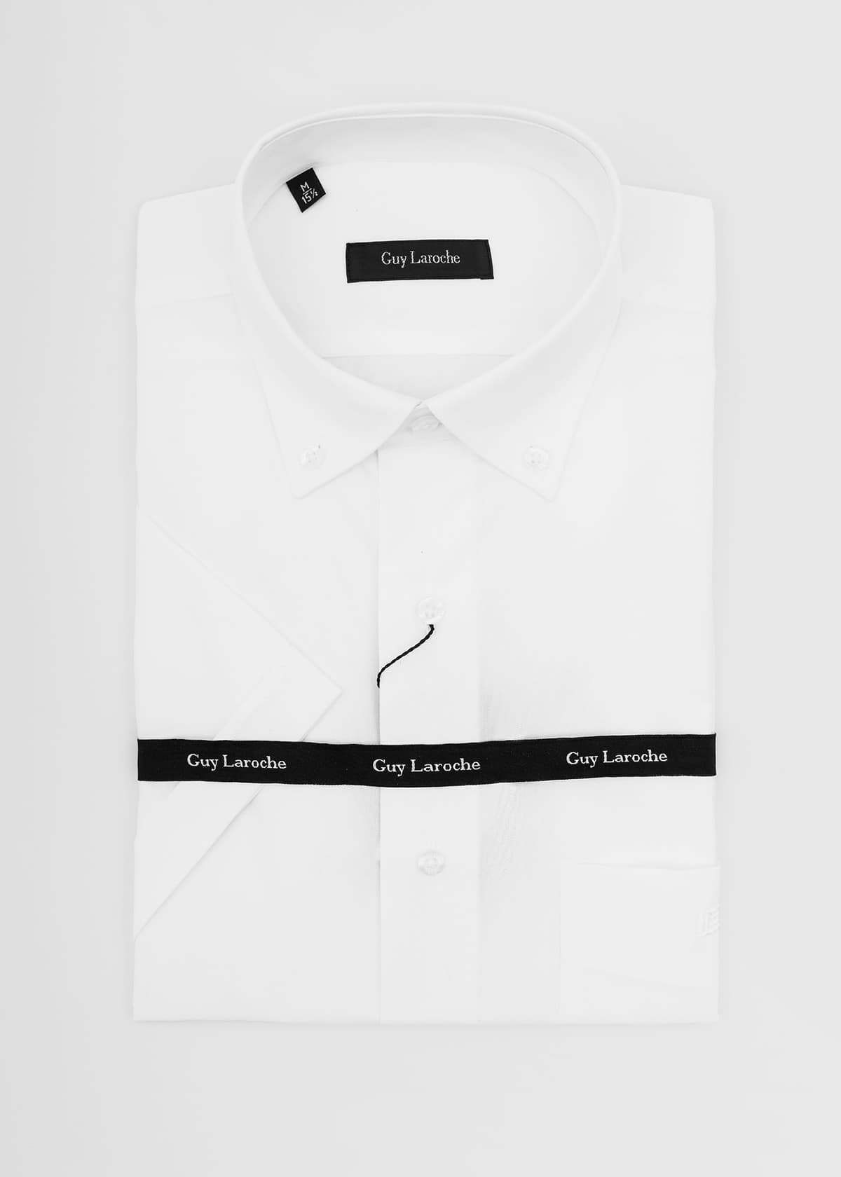 Guy Laroche Πουκάμισο Κοντό Μανίκι - GLDS18207 BDSS 1 White