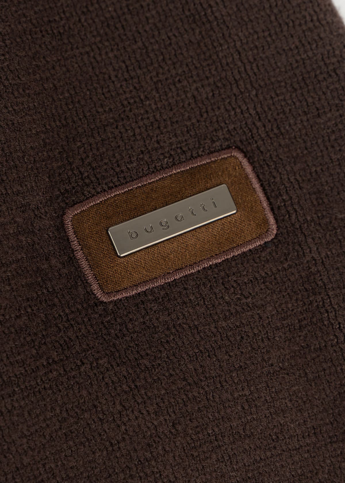 Bugatti Sweater της σειράς Troyer - 8500 65050B 80 Brown
