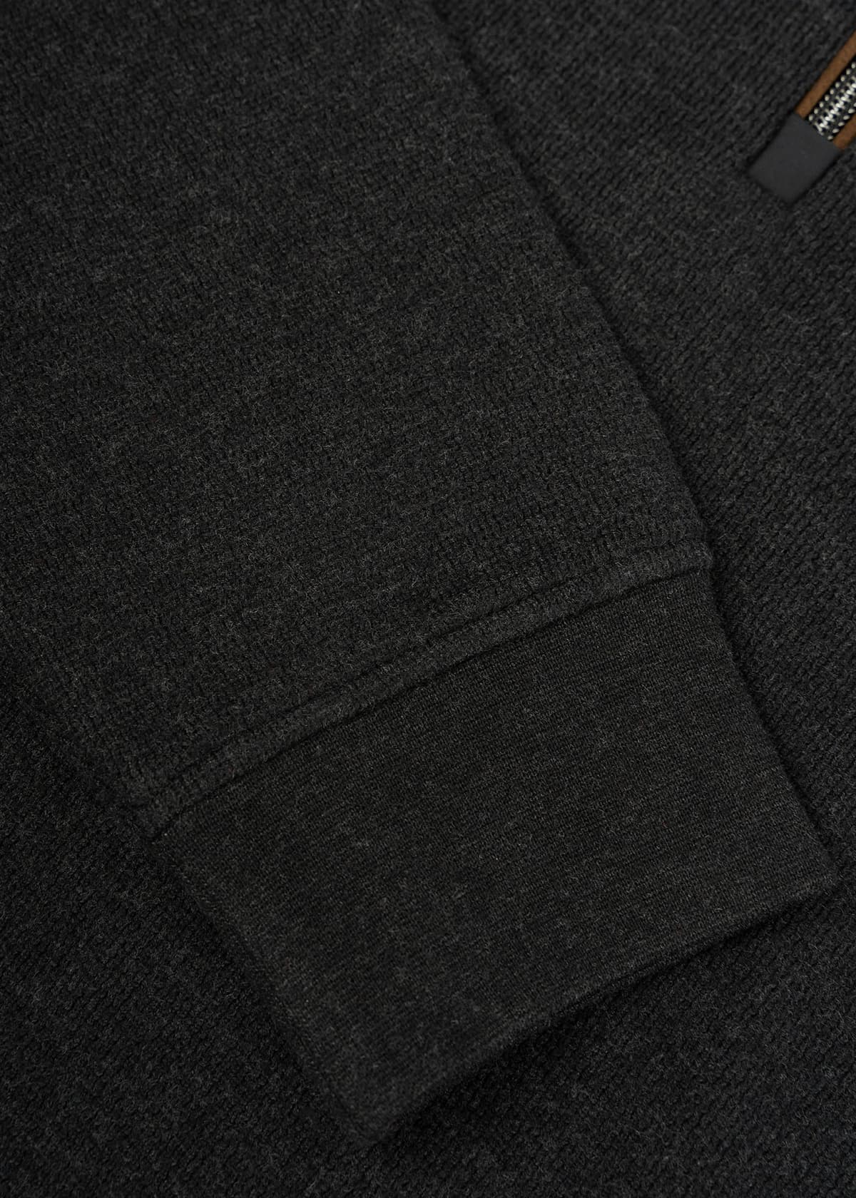 Bugatti Sweater της σειράς Troyer - 8500 65050B 280 Dark Grey