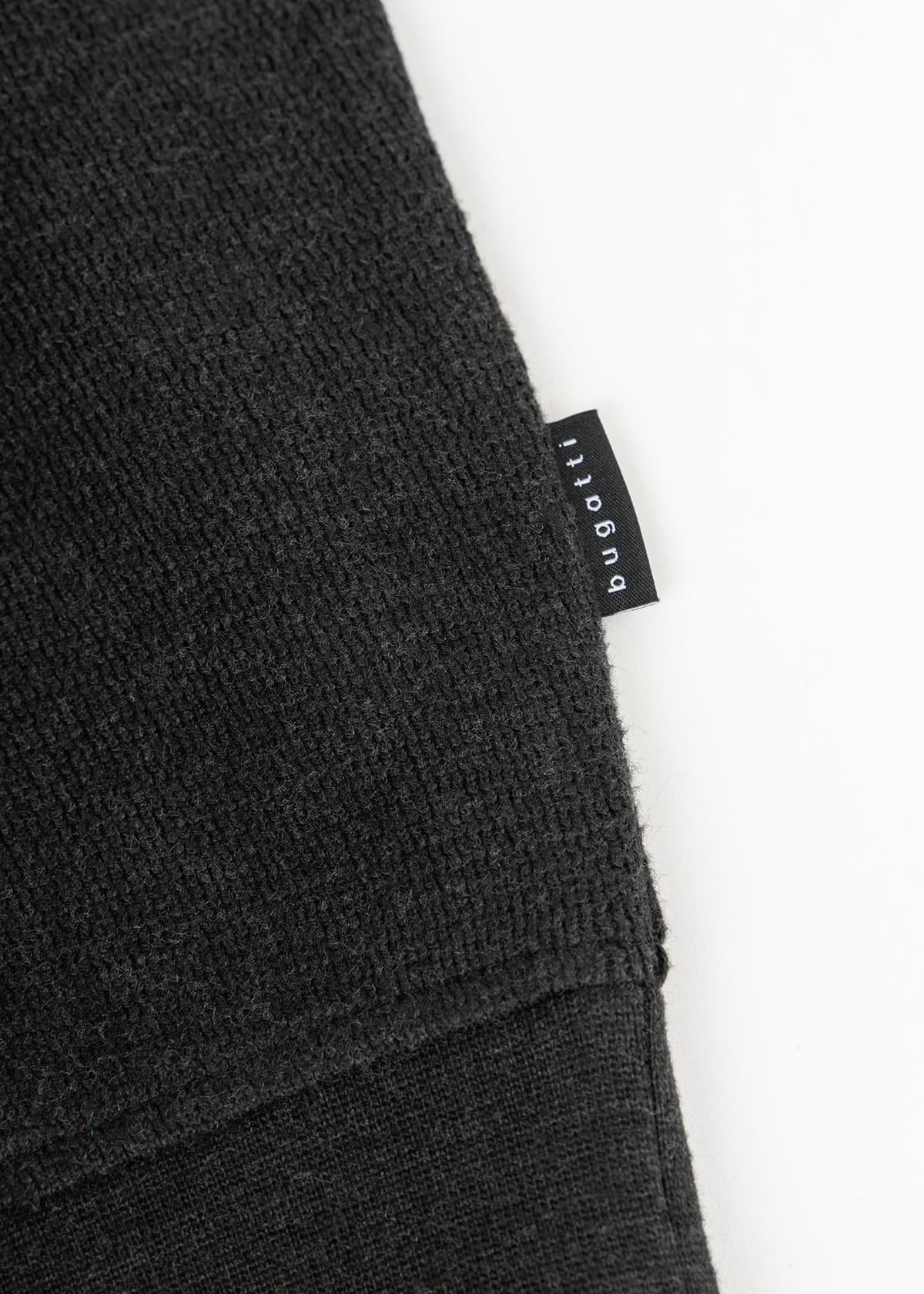 Bugatti Sweater της σειράς Troyer - 8500 65050B 280 Dark Grey