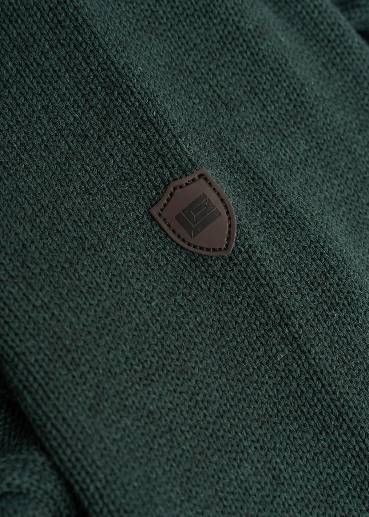 Guy Laroche Pullover της σειράς Zip Troyer - GL2329209 19 Forest Green