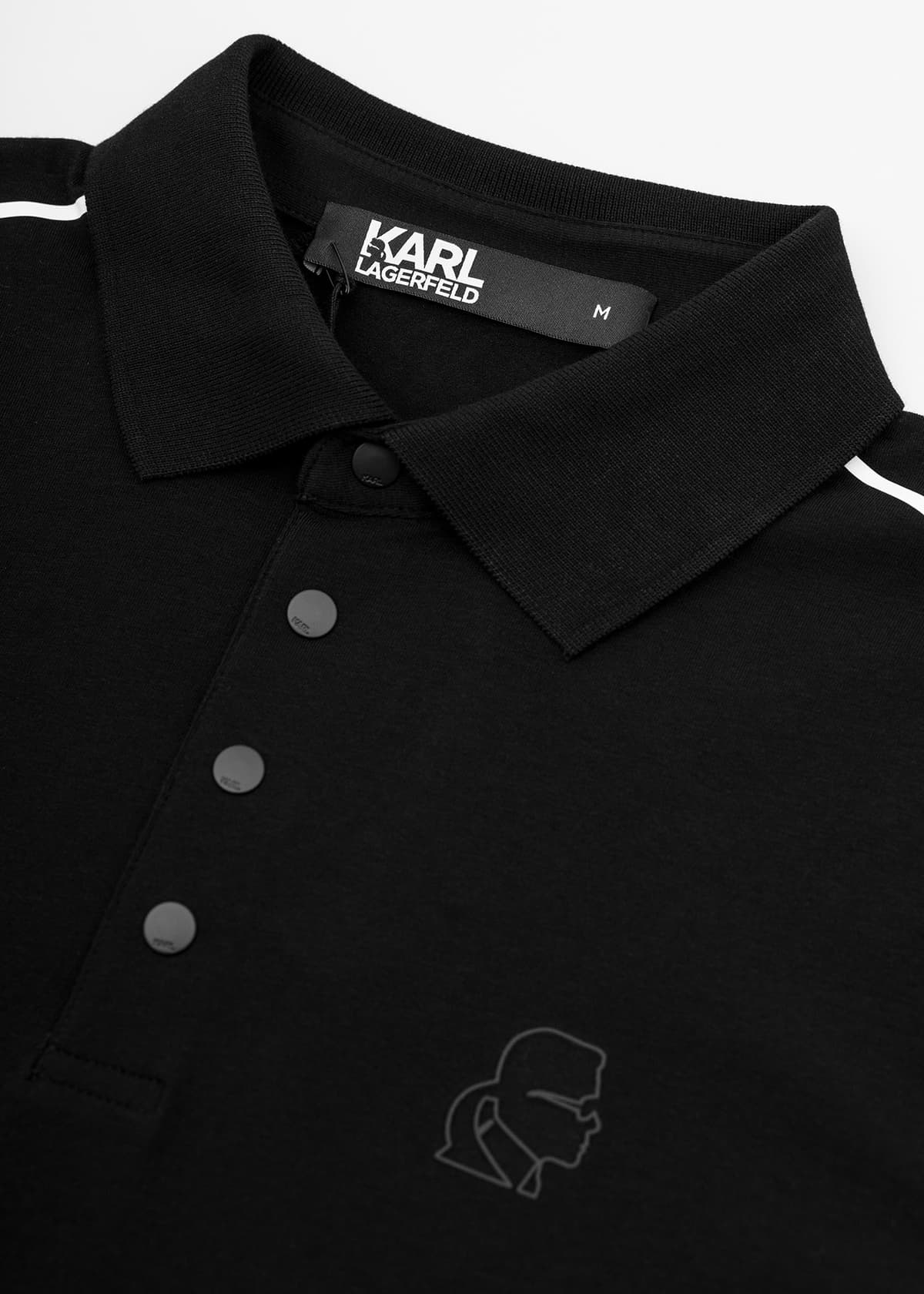 Men's Polo Shirts Karl Lagerfeld Black