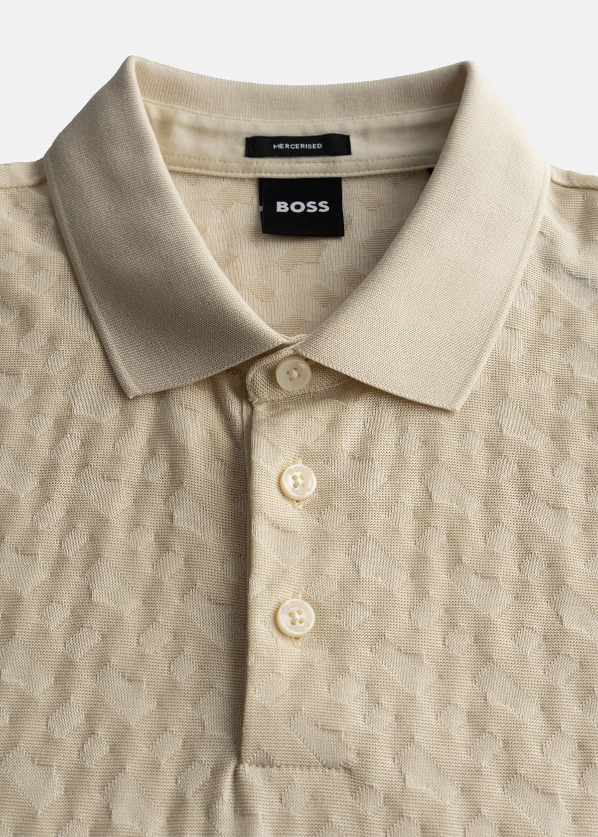 Men's Polo Shirts Boss White