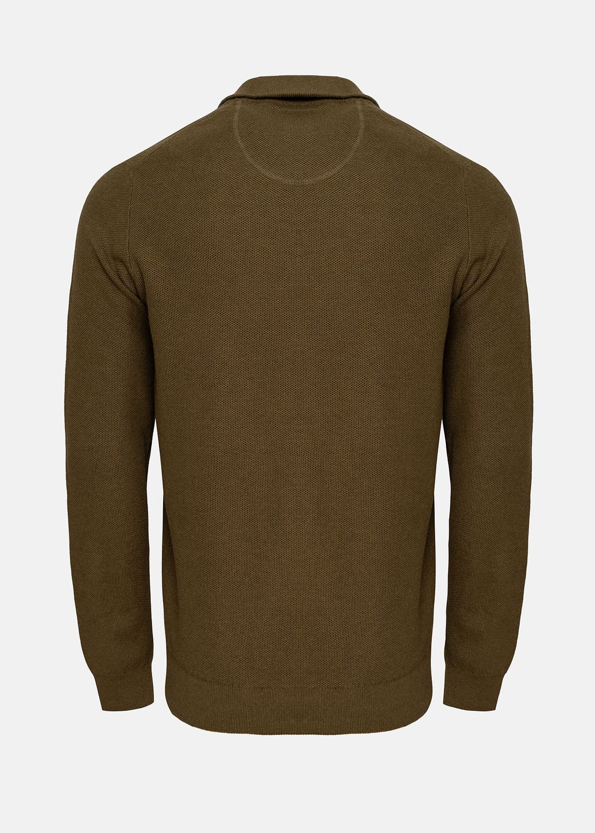 Fynch Hatton Pullover της σειράς Zip Troyer - 1414 222 709 Deep Forest