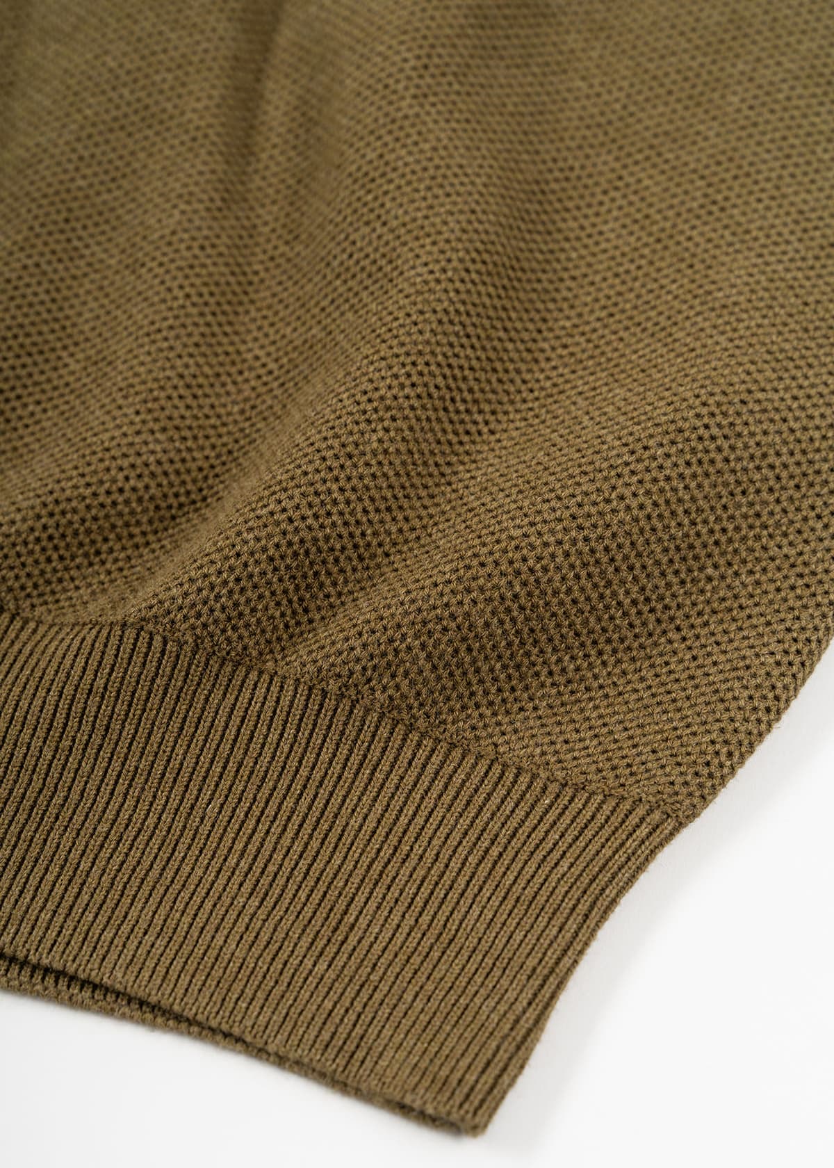 Fynch Hatton Pullover της σειράς Zip Troyer - 1414 222 709 Deep Forest