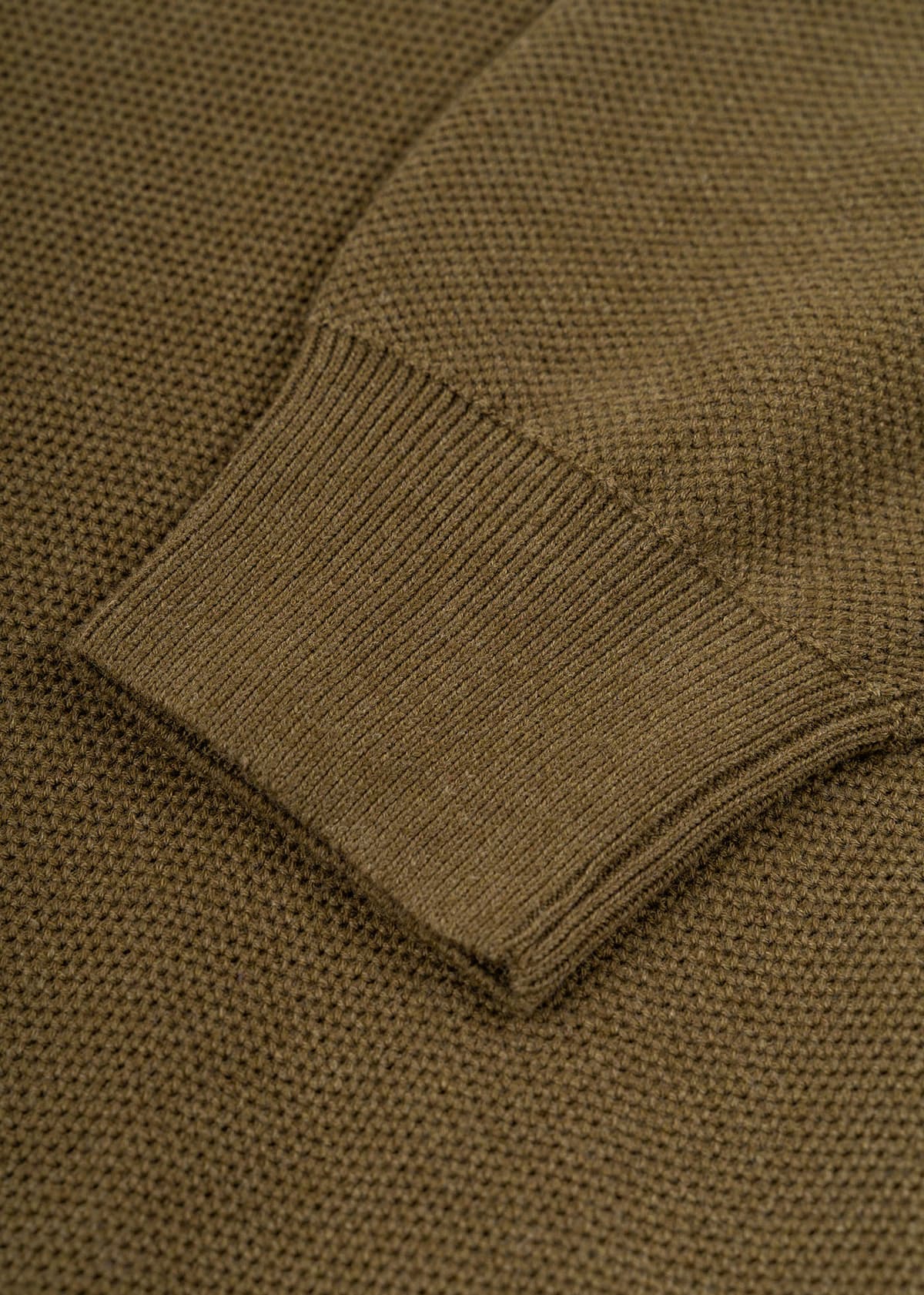 Fynch Hatton Pullover της σειράς Zip Troyer - 1414 222 709 Deep Forest