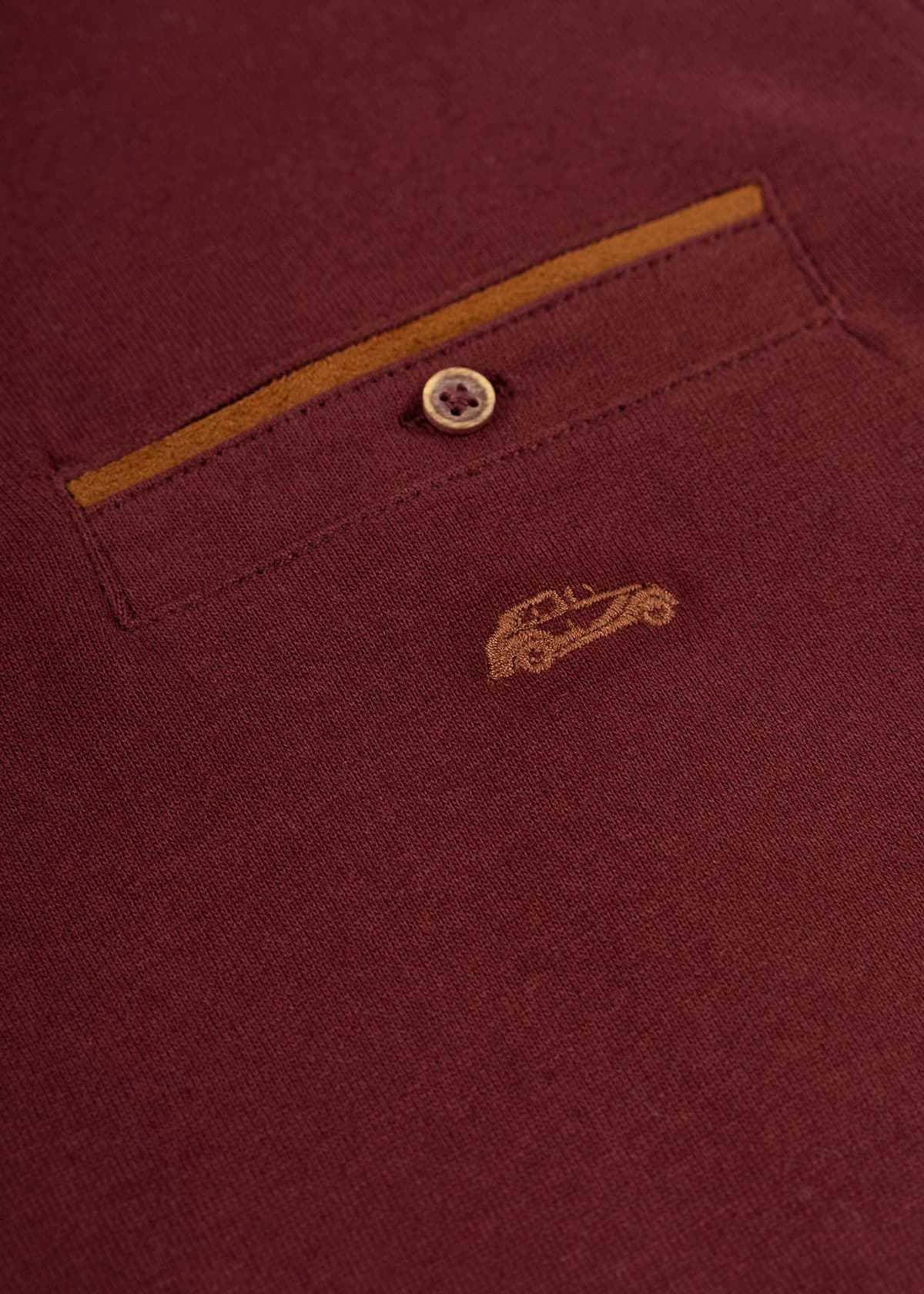 Men's Polo Shirts Dario Beltran Bordeaux