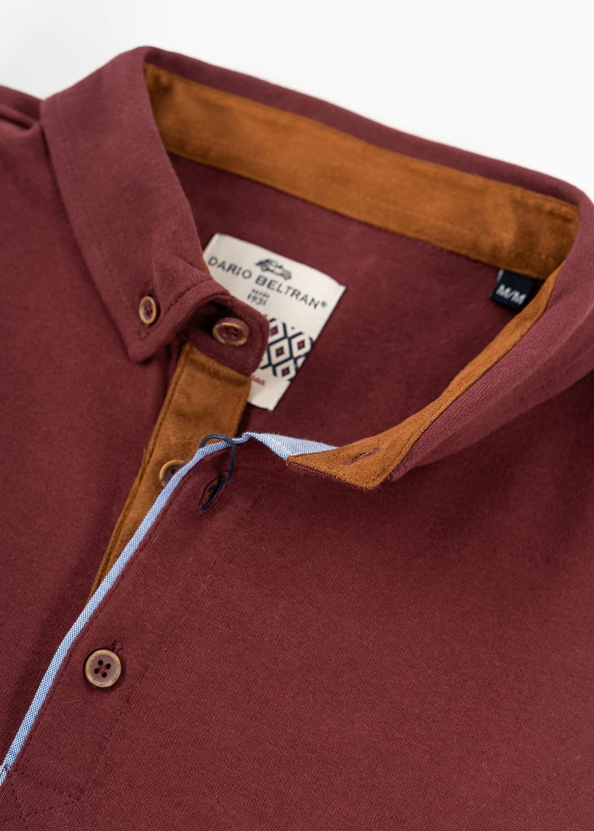Men's Polo Shirts Dario Beltran Bordeaux