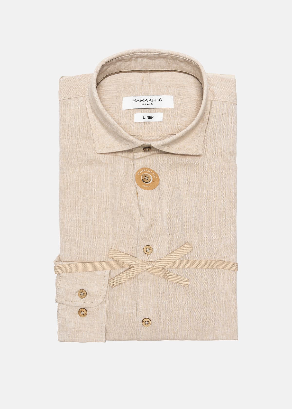 Men's Shirts Hamaki-Ho Beige
