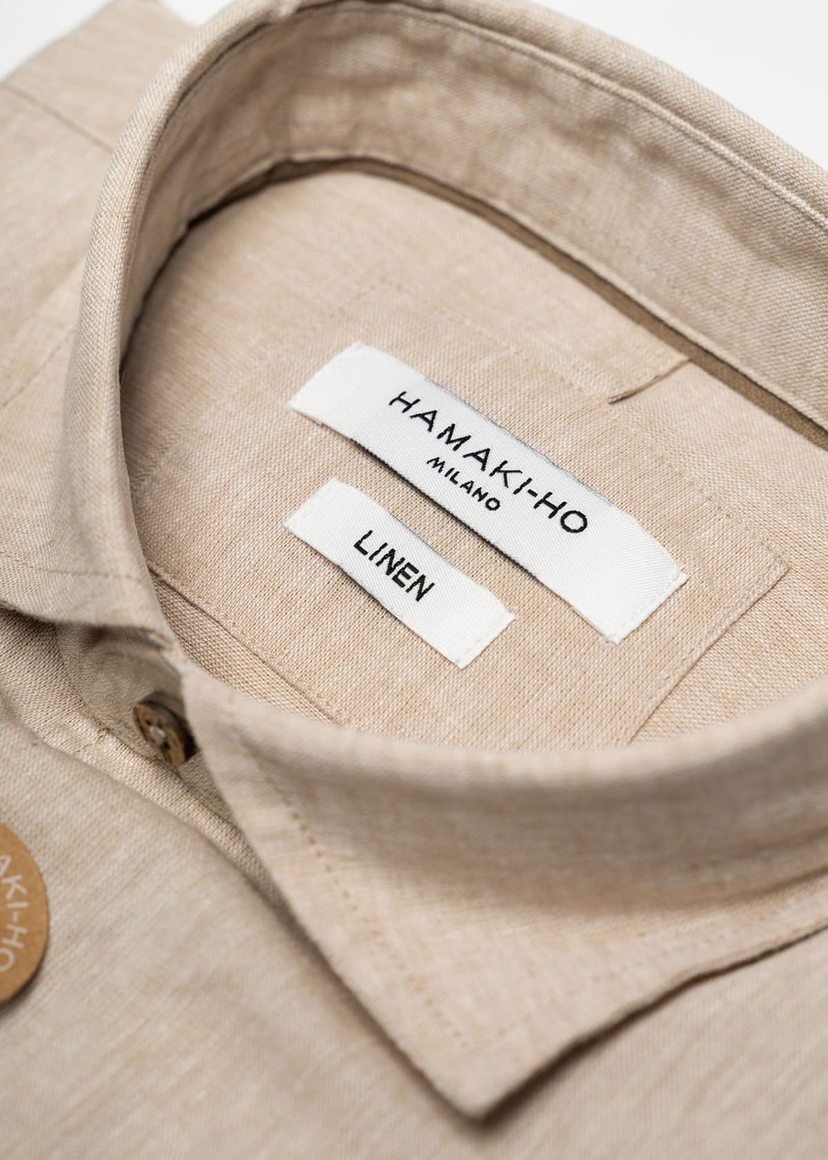 Men's Shirts Hamaki-Ho Beige